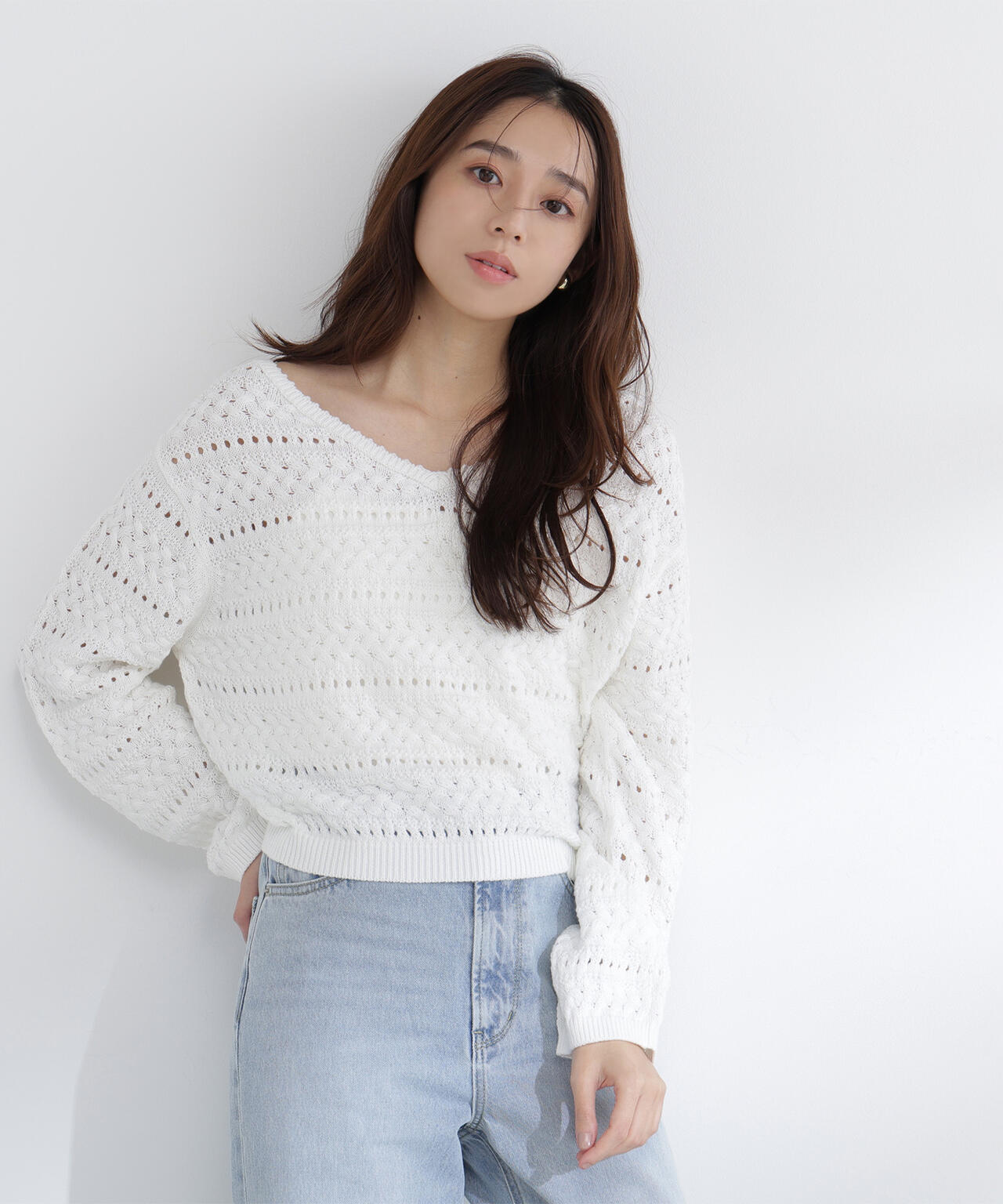 165.5cm 着用サイズ:FR