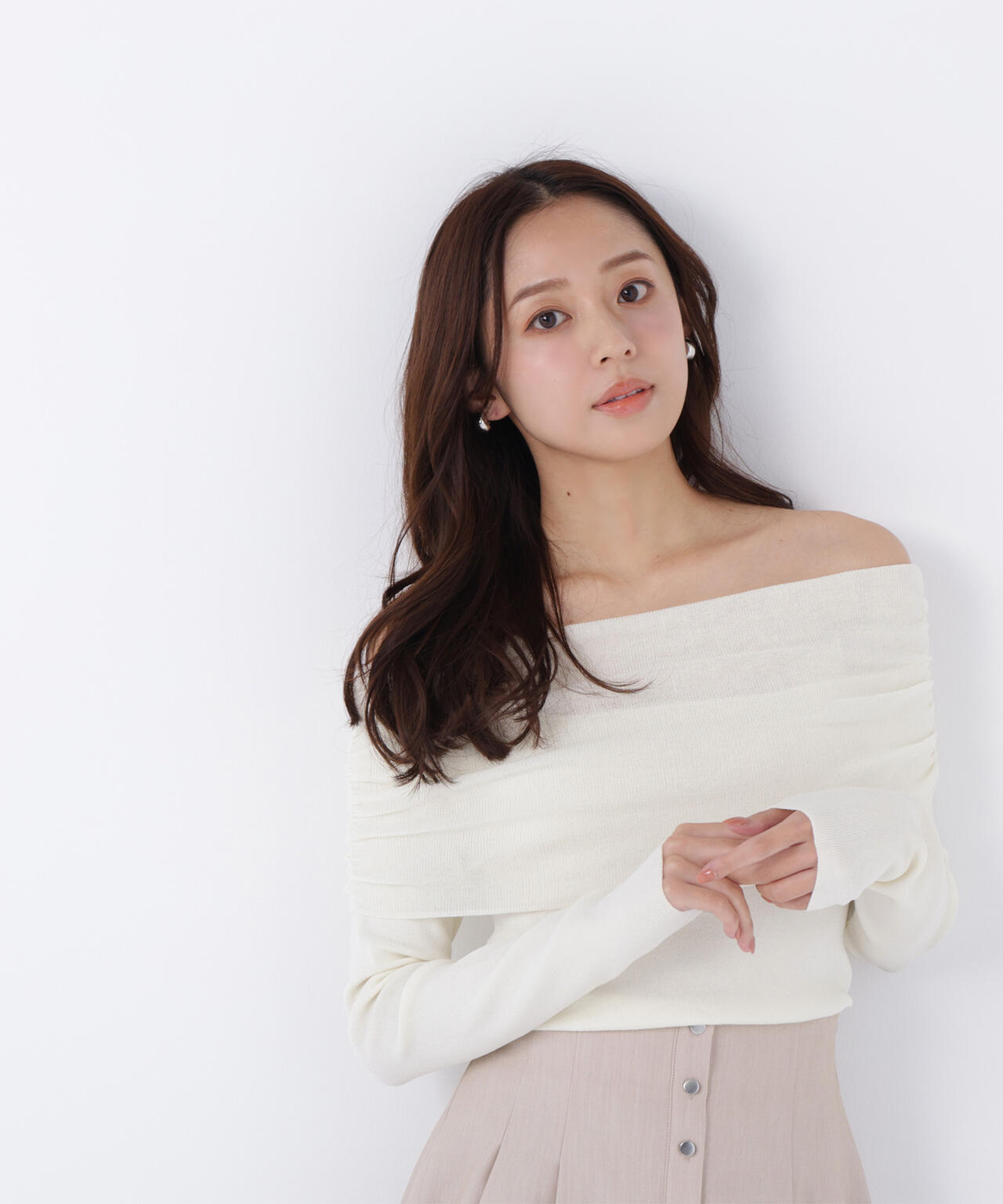 165.5cm 着用サイズ:FR