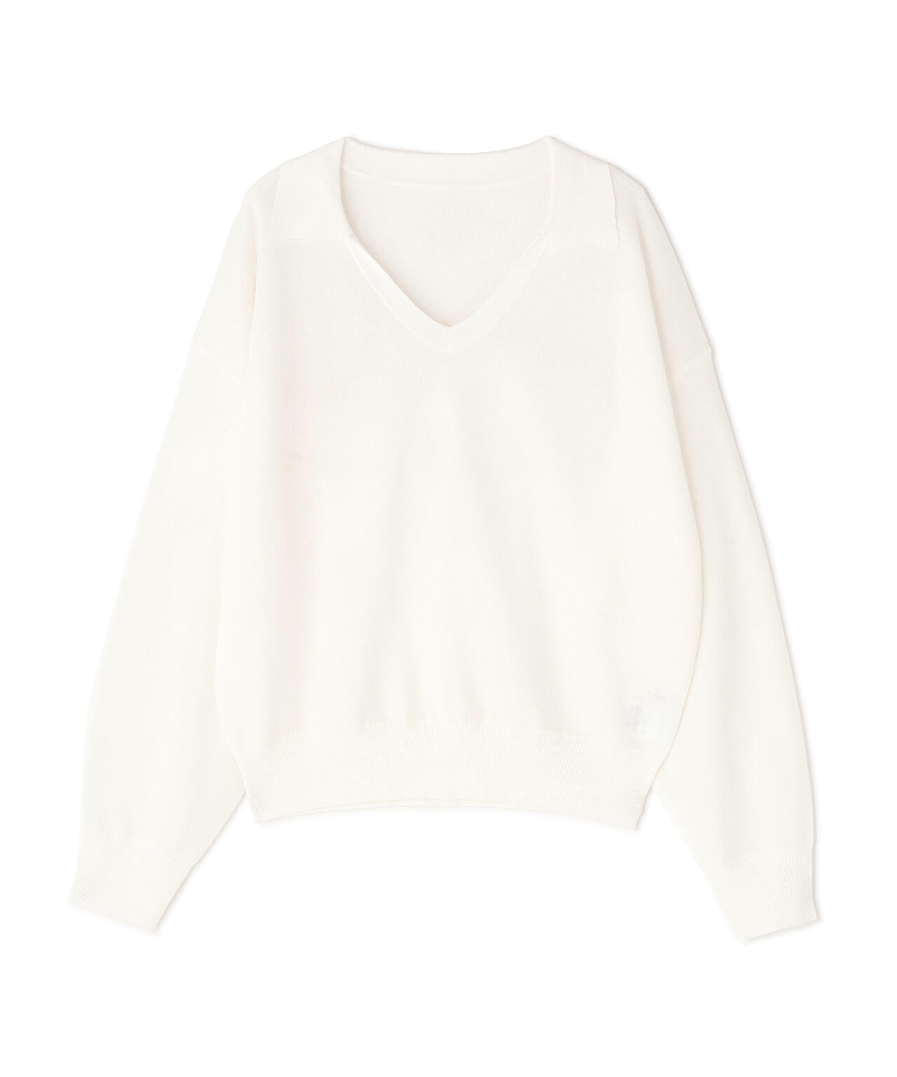 スキッパーフォルムニット