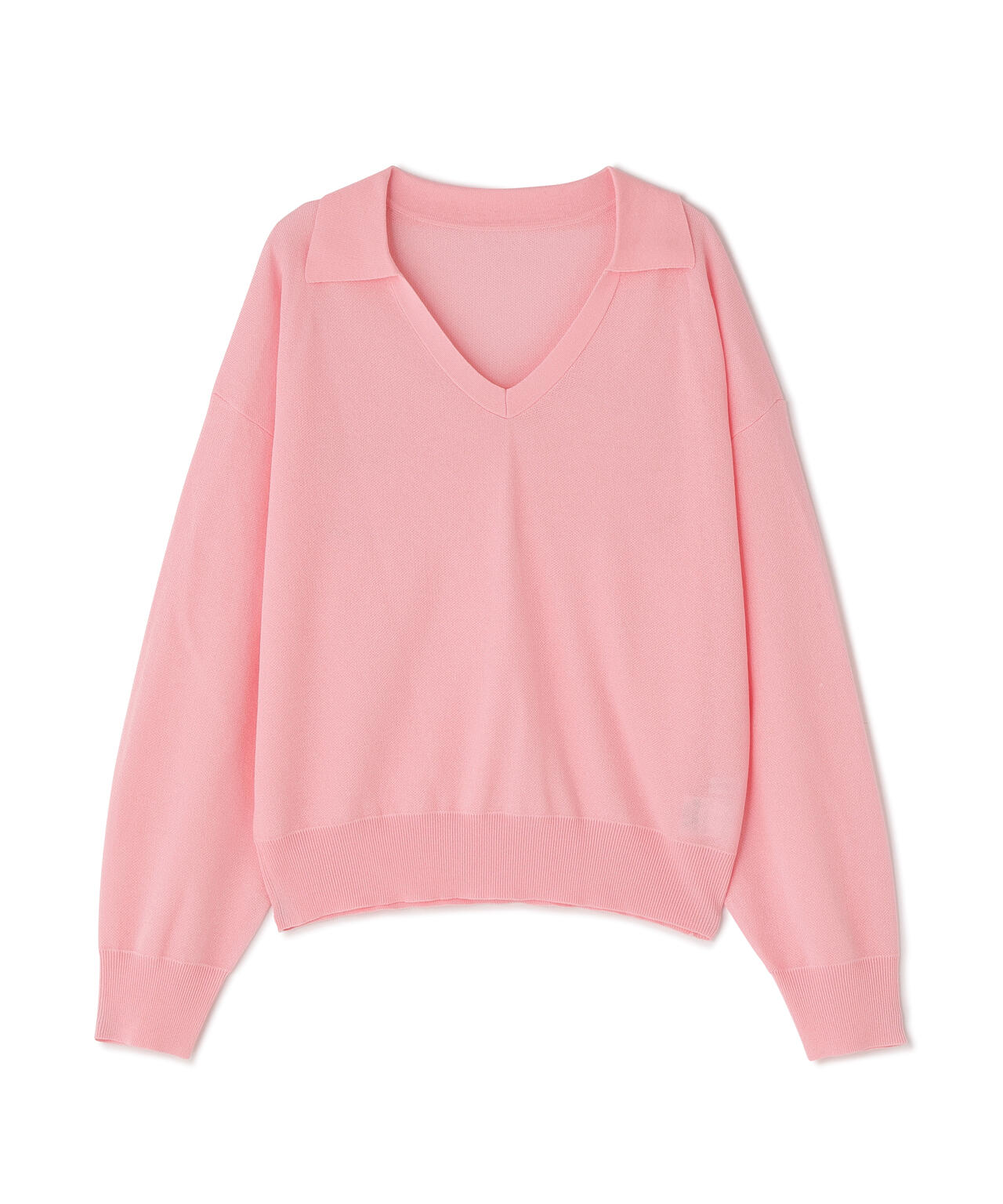 スキッパーフォルムニット