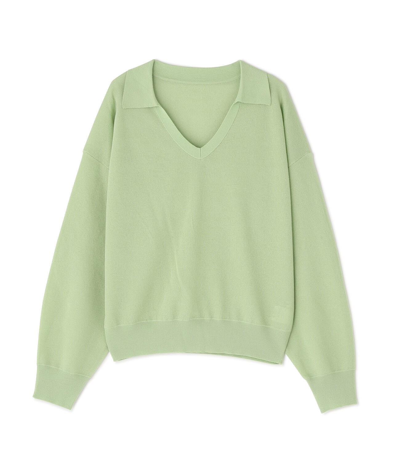 スキッパーフォルムニット