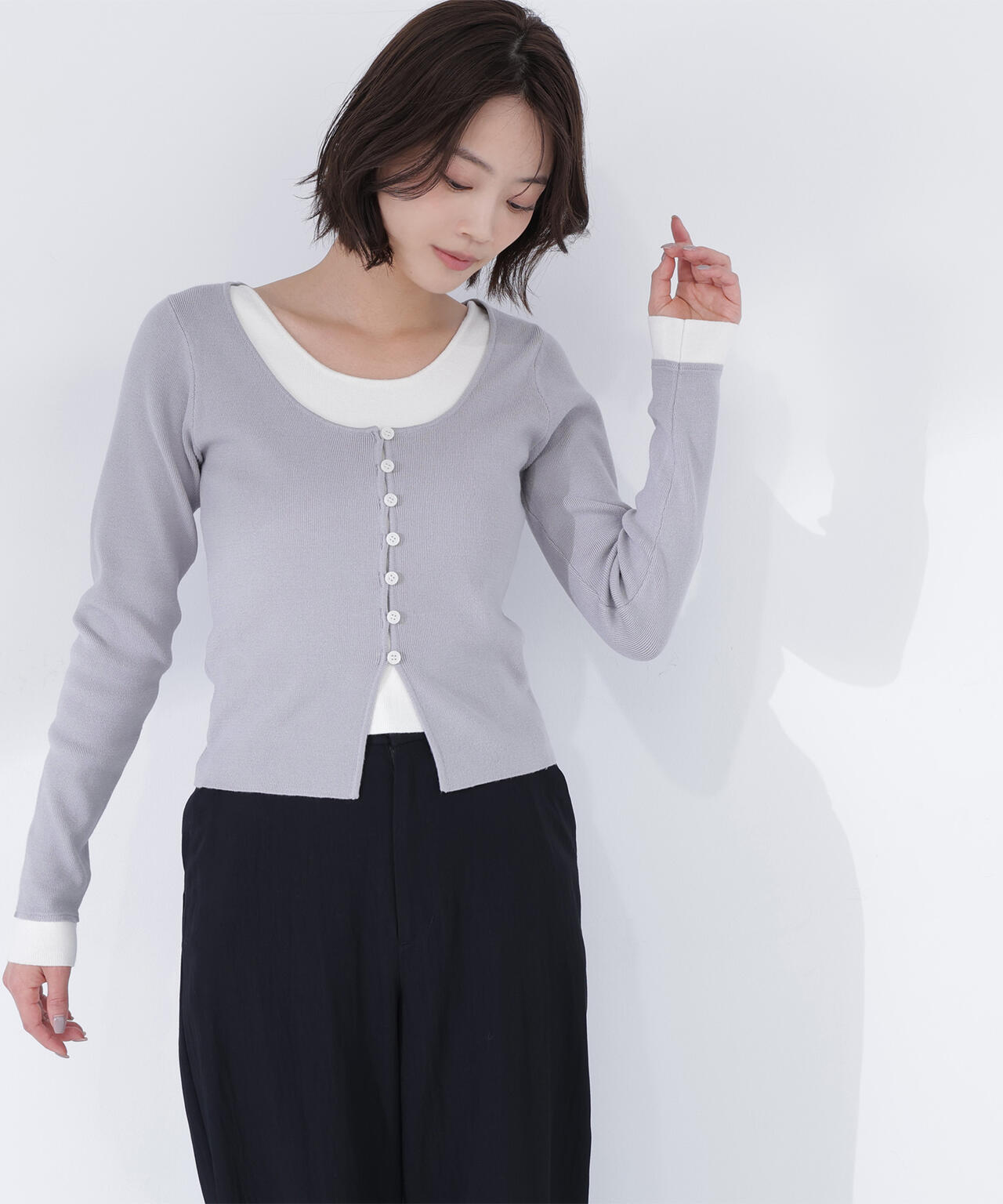167cm 着用サイズ:FR