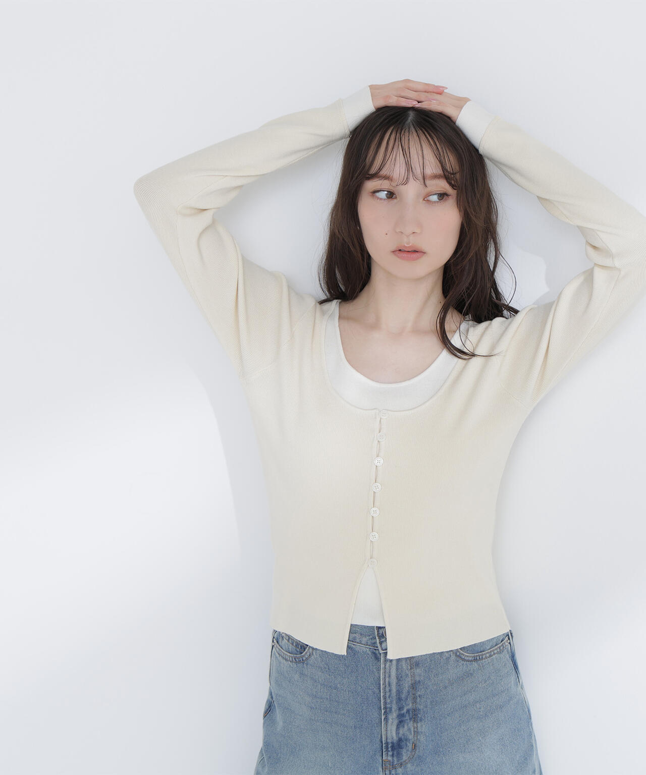 レイヤードライクニット