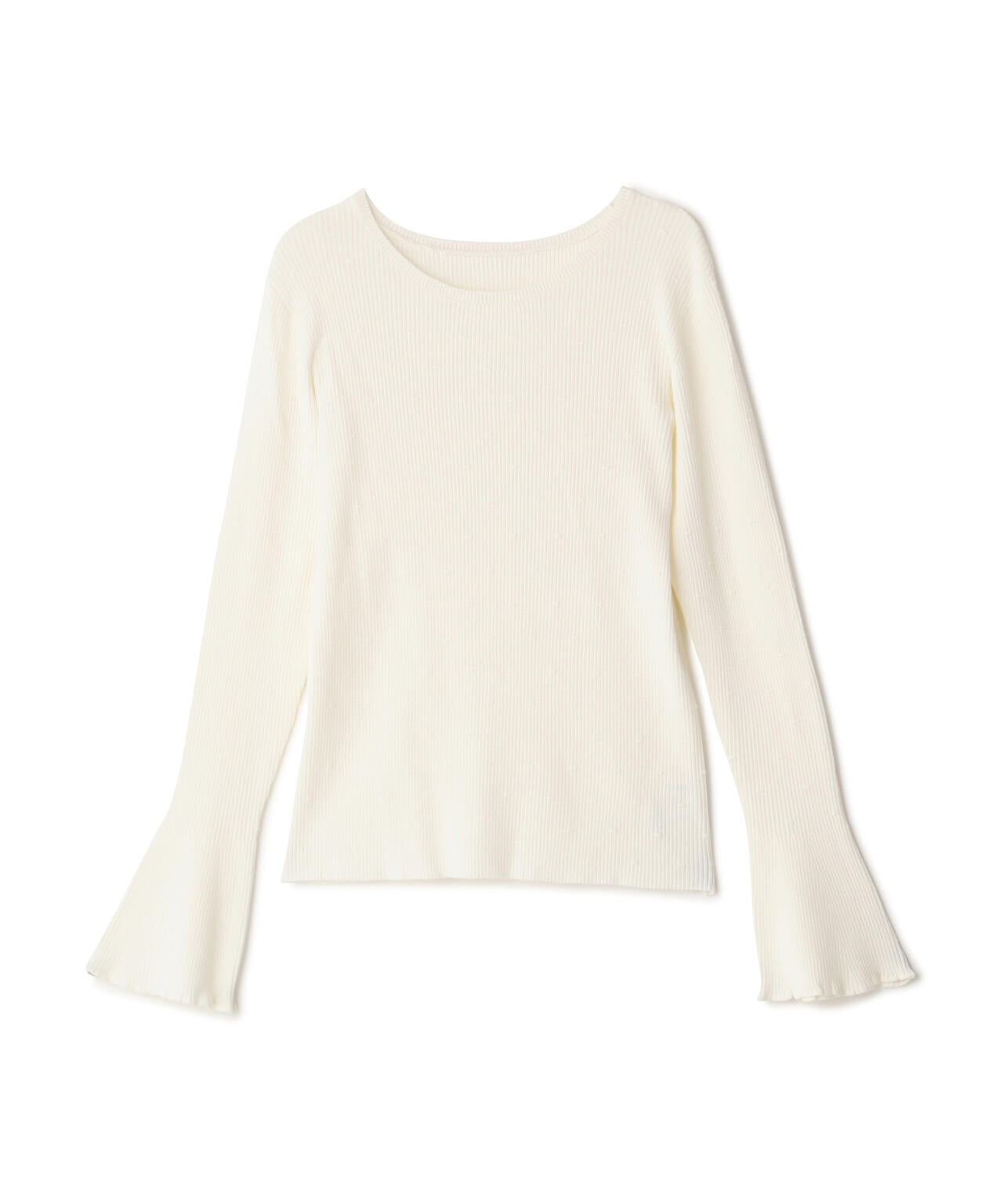 ドットジャガードニット