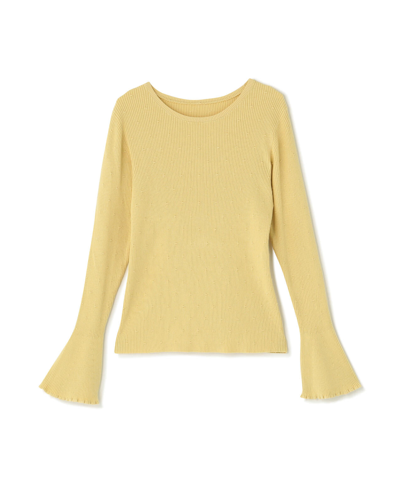 ドットジャガードニット