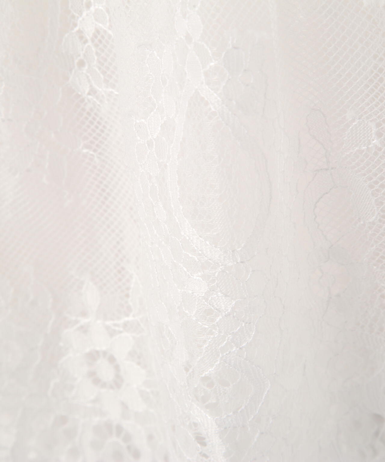 レースドッキングニット