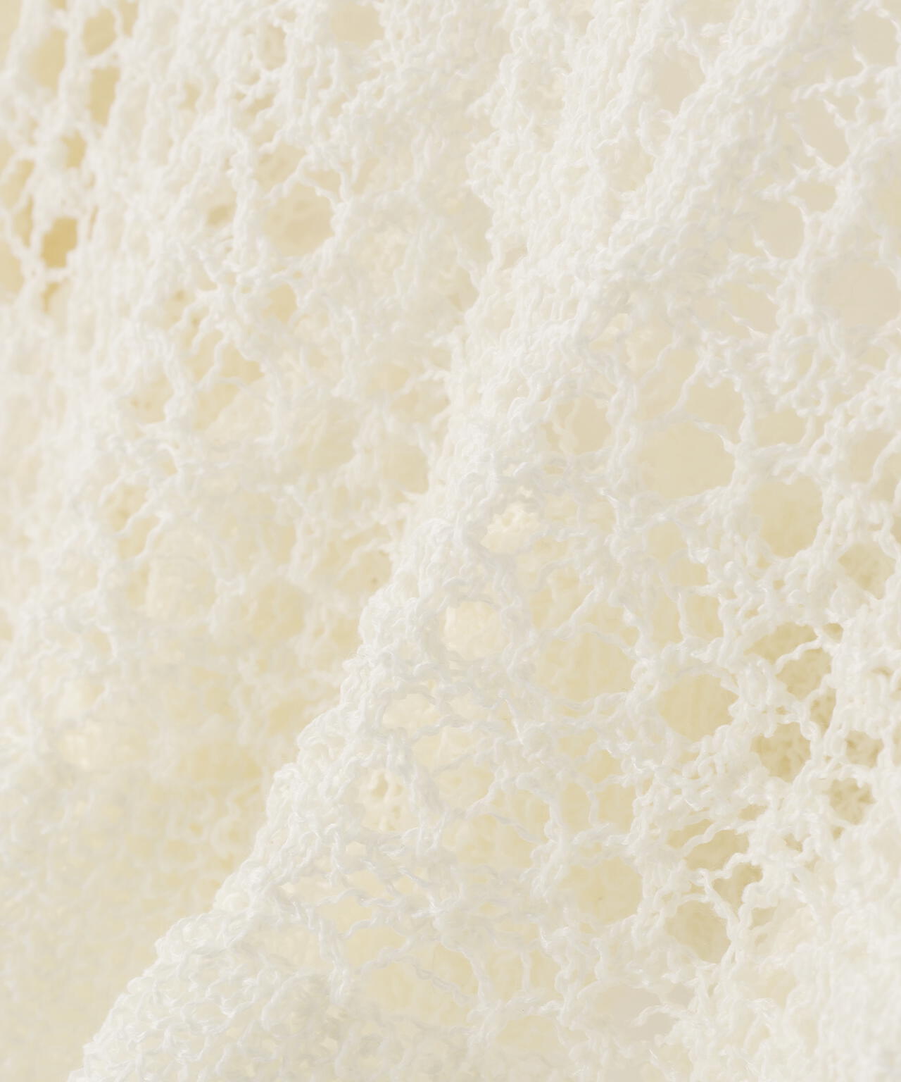 【sweet4月号掲載】【WEB限定商品】クロップドレースメッシュニット