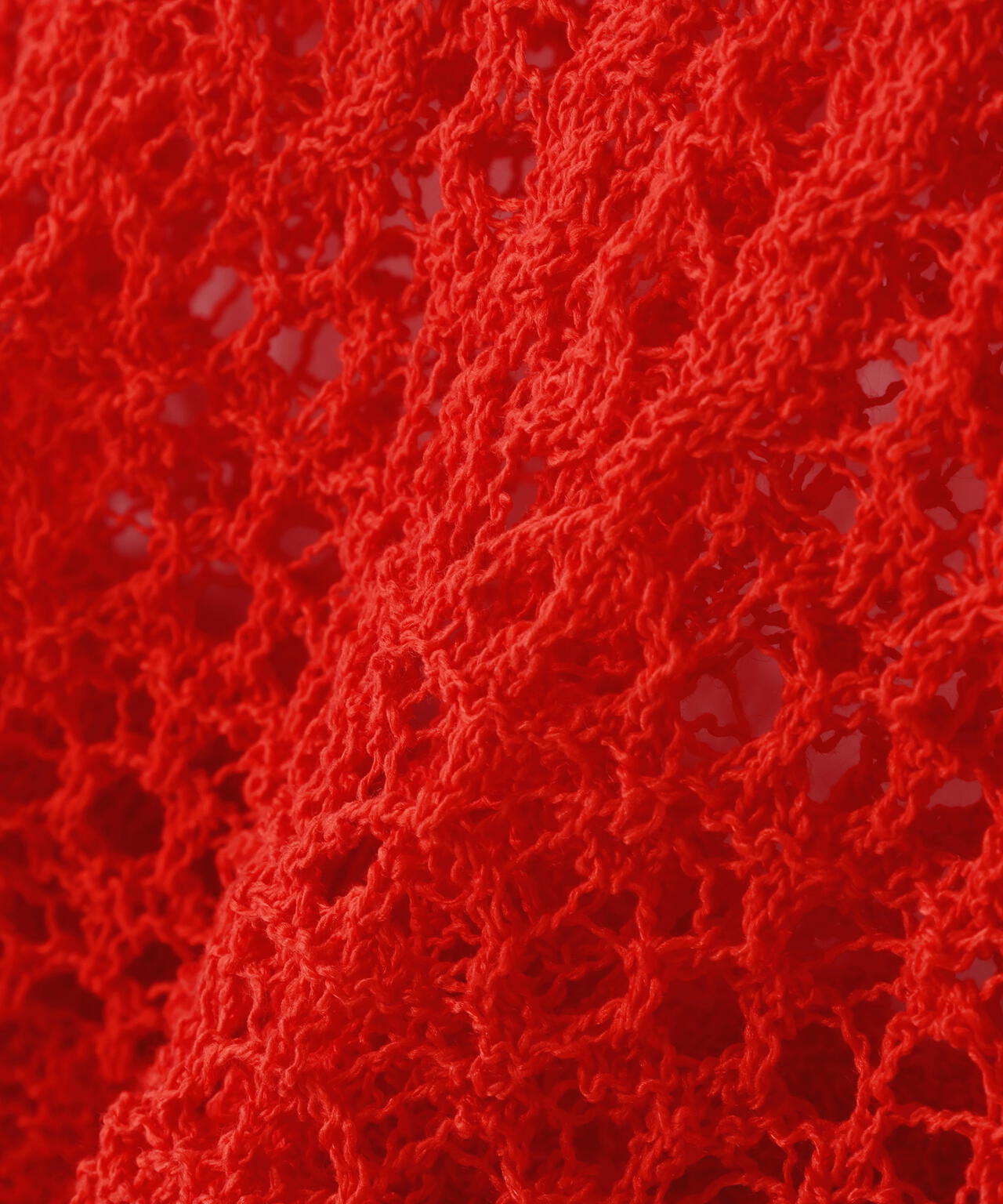 【sweet4月号掲載】【WEB限定商品】クロップドレースメッシュニット