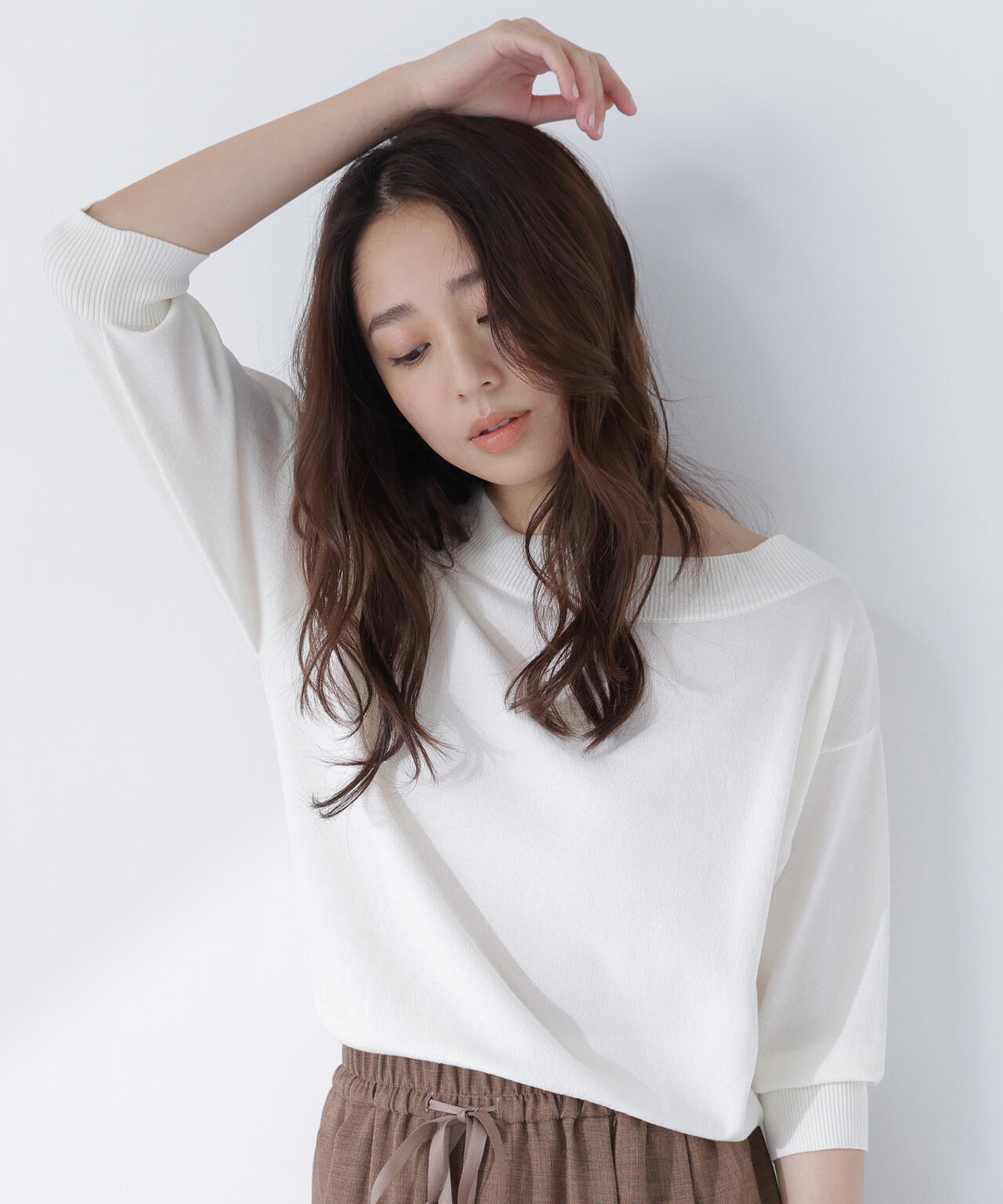 165.5cm 着用サイズ:FR