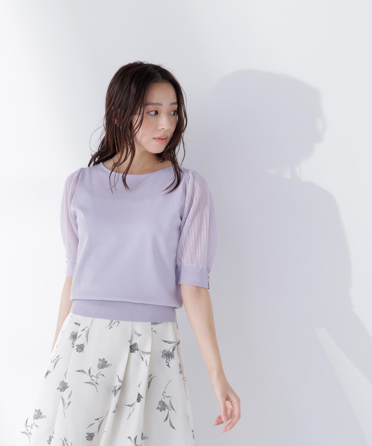 165.5cm 着用サイズ:FR