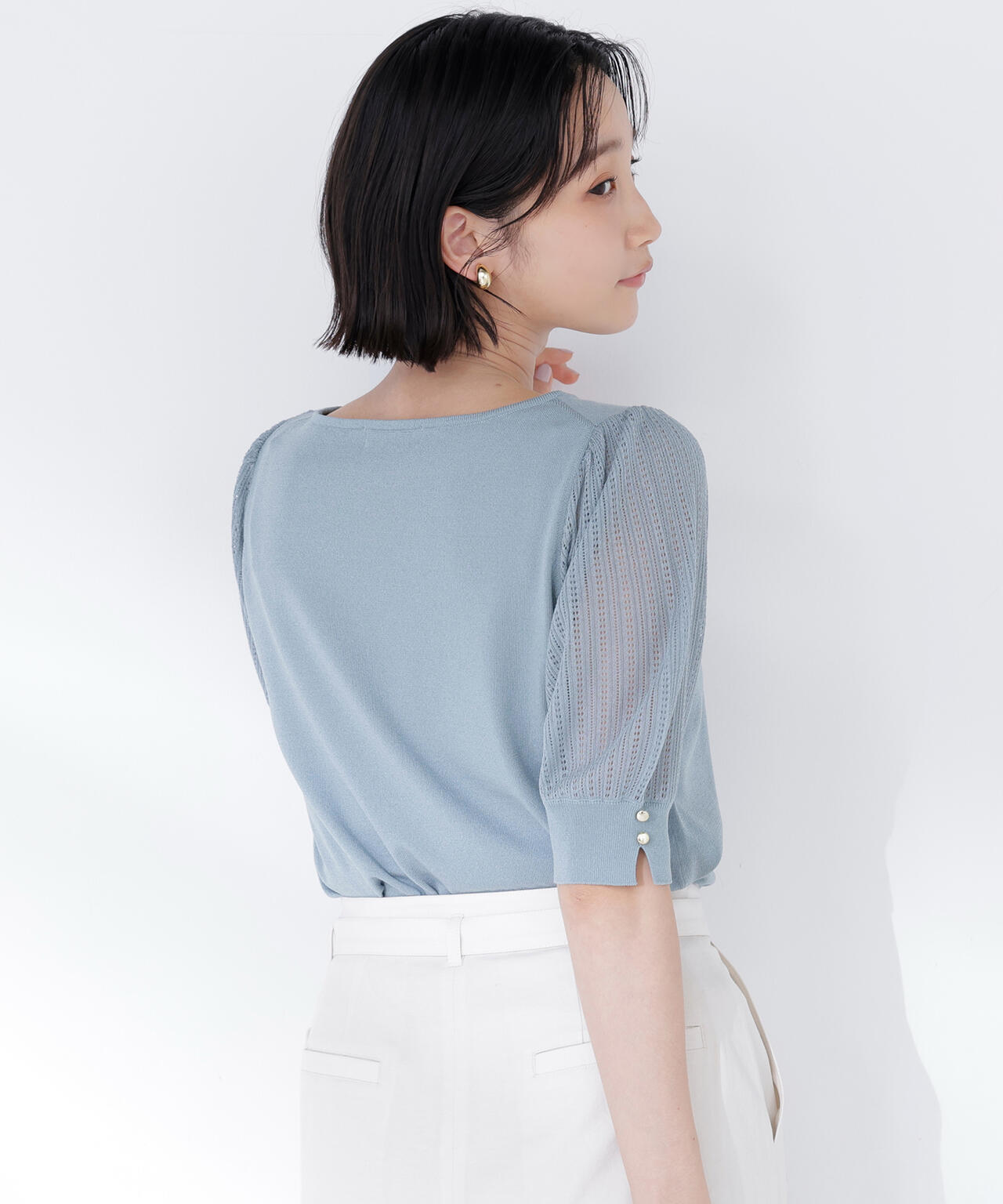 身長165 B:80 W:59 / H:85 / S:23.5 着用サイズ:FR