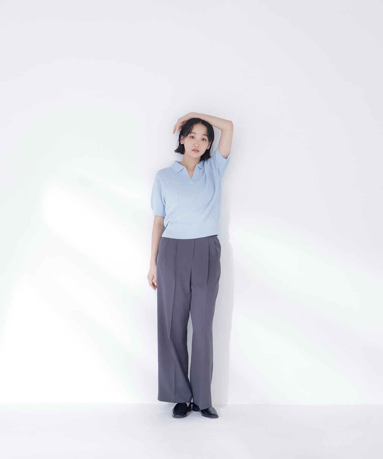 身長165 B:80 W:59 / H:85 / S:23.5 着用サイズ:FR