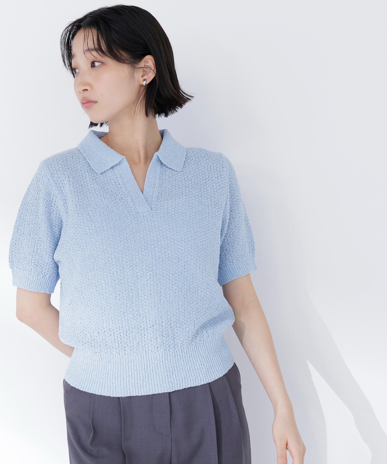 身長165 B:80 W:59 / H:85 / S:23.5 着用サイズ:FR