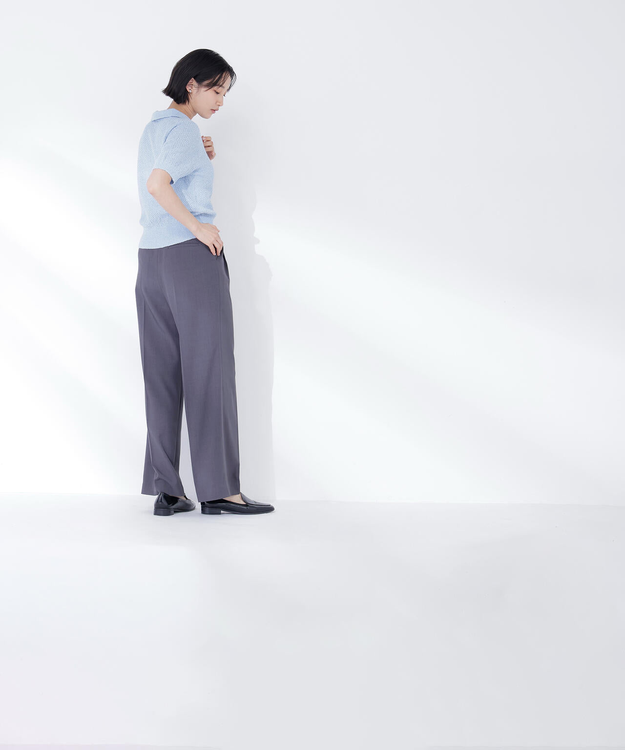 身長165 B:80 W:59 / H:85 / S:23.5 着用サイズ:FR