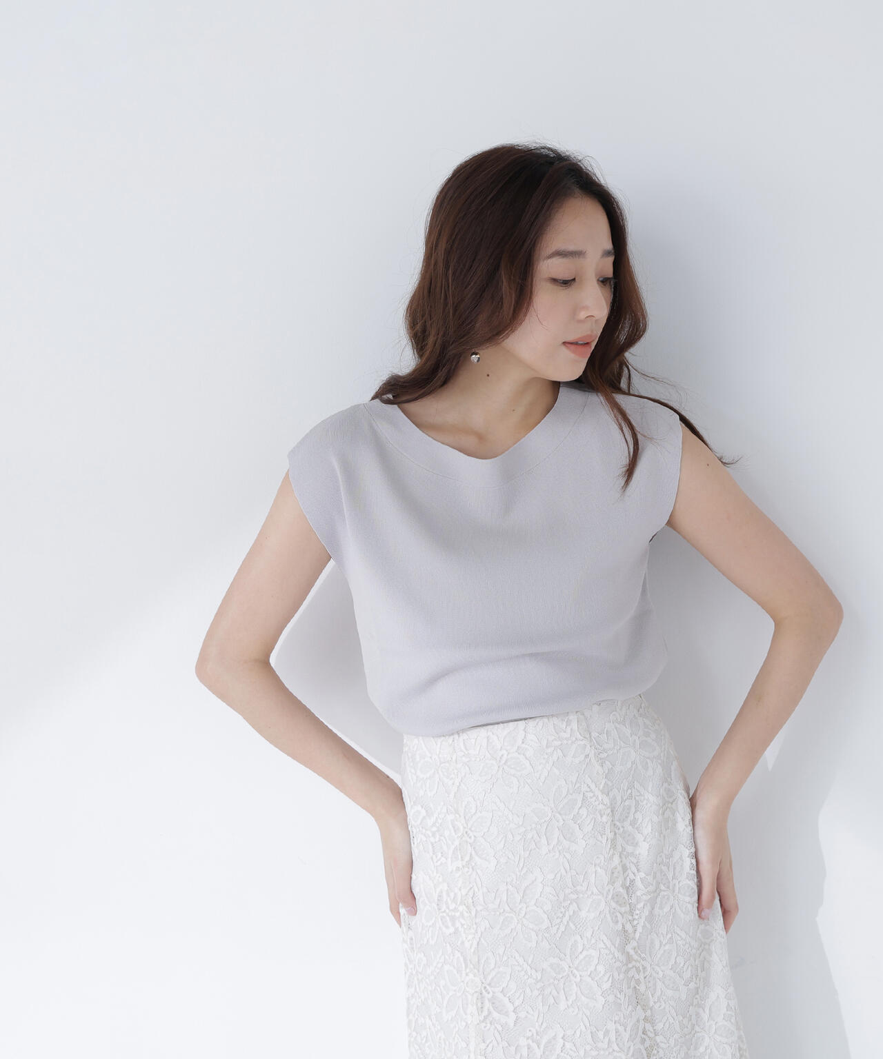 165.5cm 着用サイズ:FR