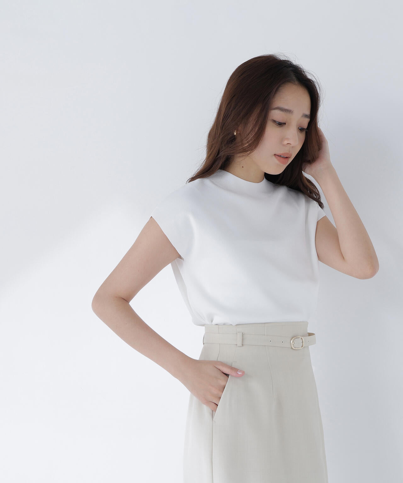 165.5cm 着用サイズ:FR