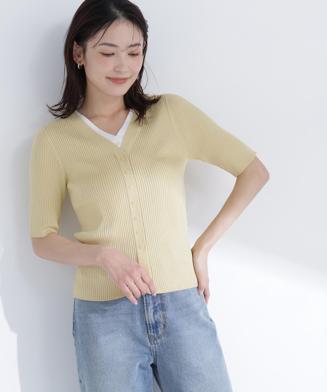 164cm 着用サイズ:FR