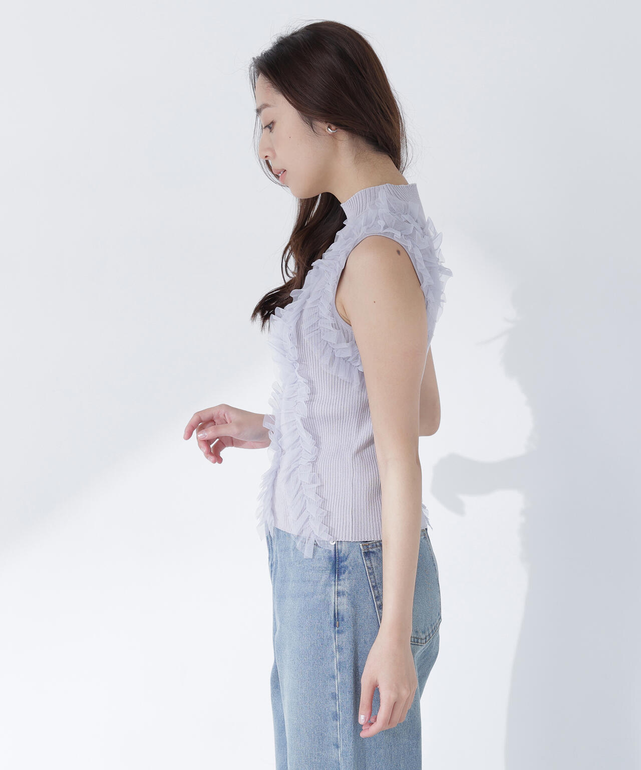 165.5cm 着用サイズ:FR