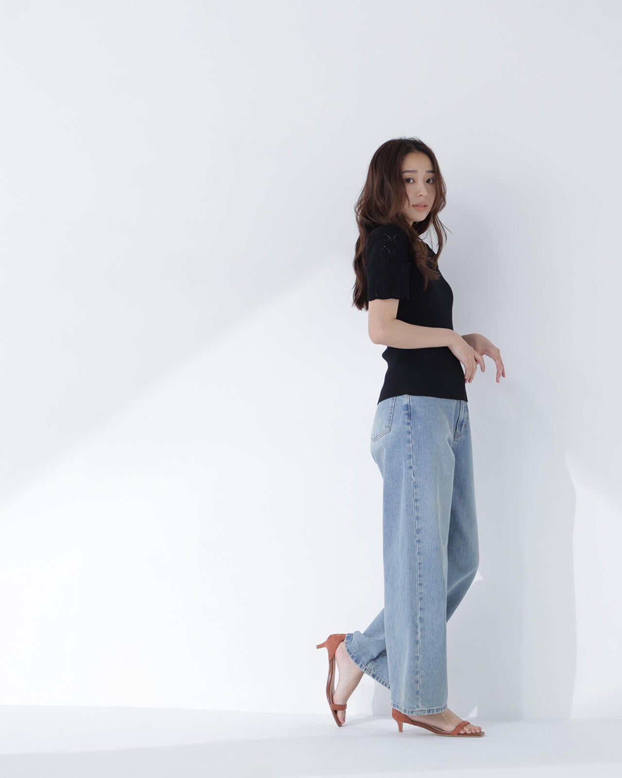 165.5cm 着用サイズ:FR