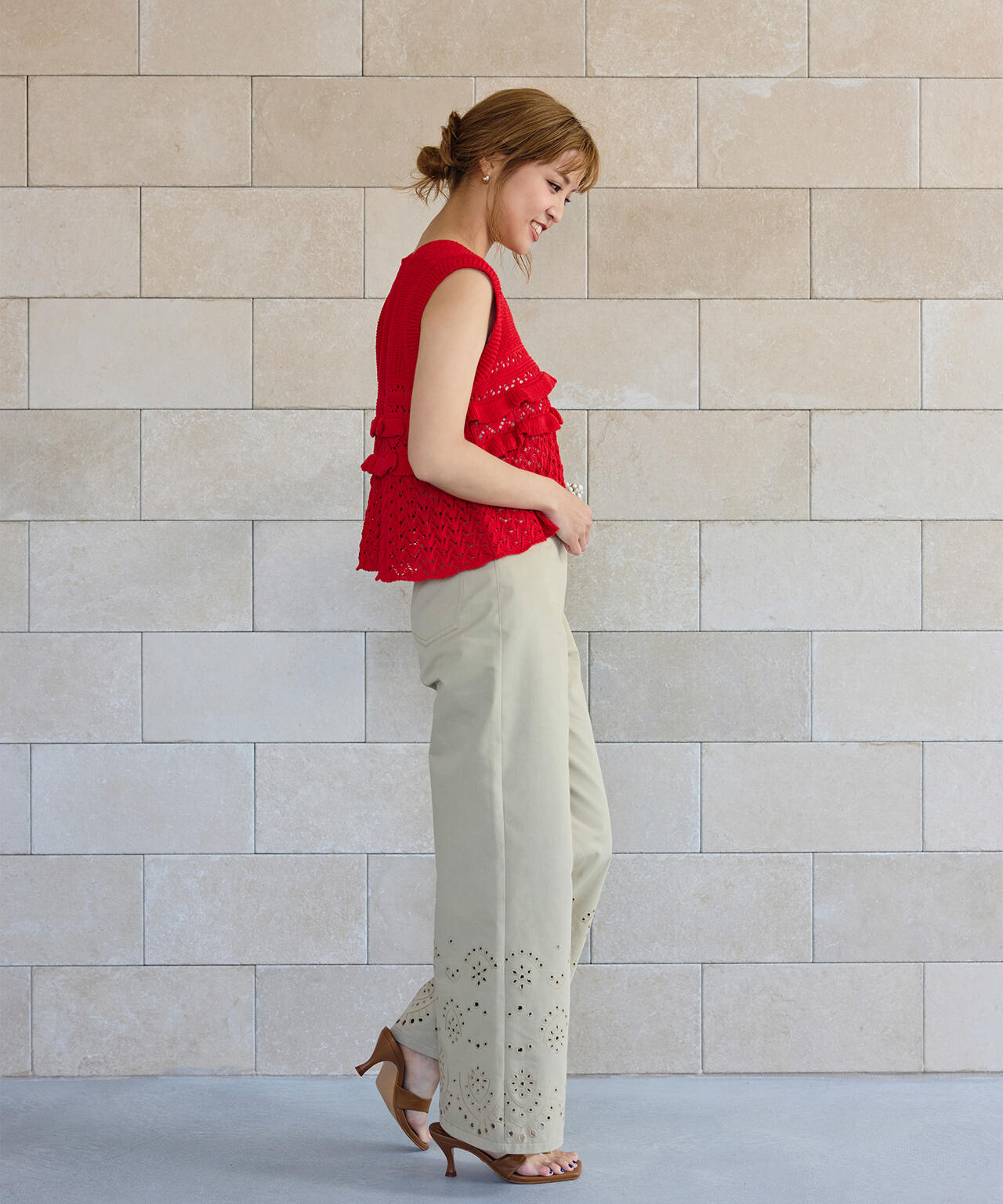 162cm 着用サイズ:FR