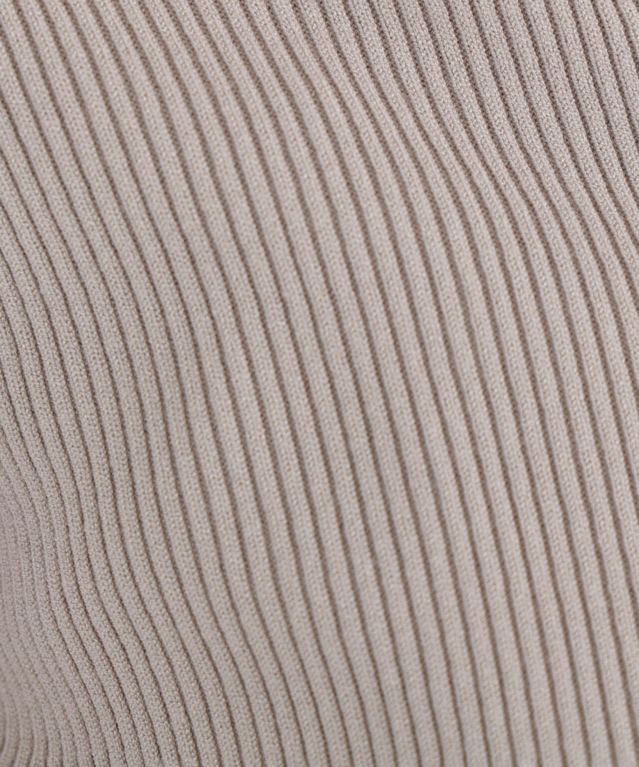 【WEB限定カラー:オレンジ】襟付Vネックリブニット