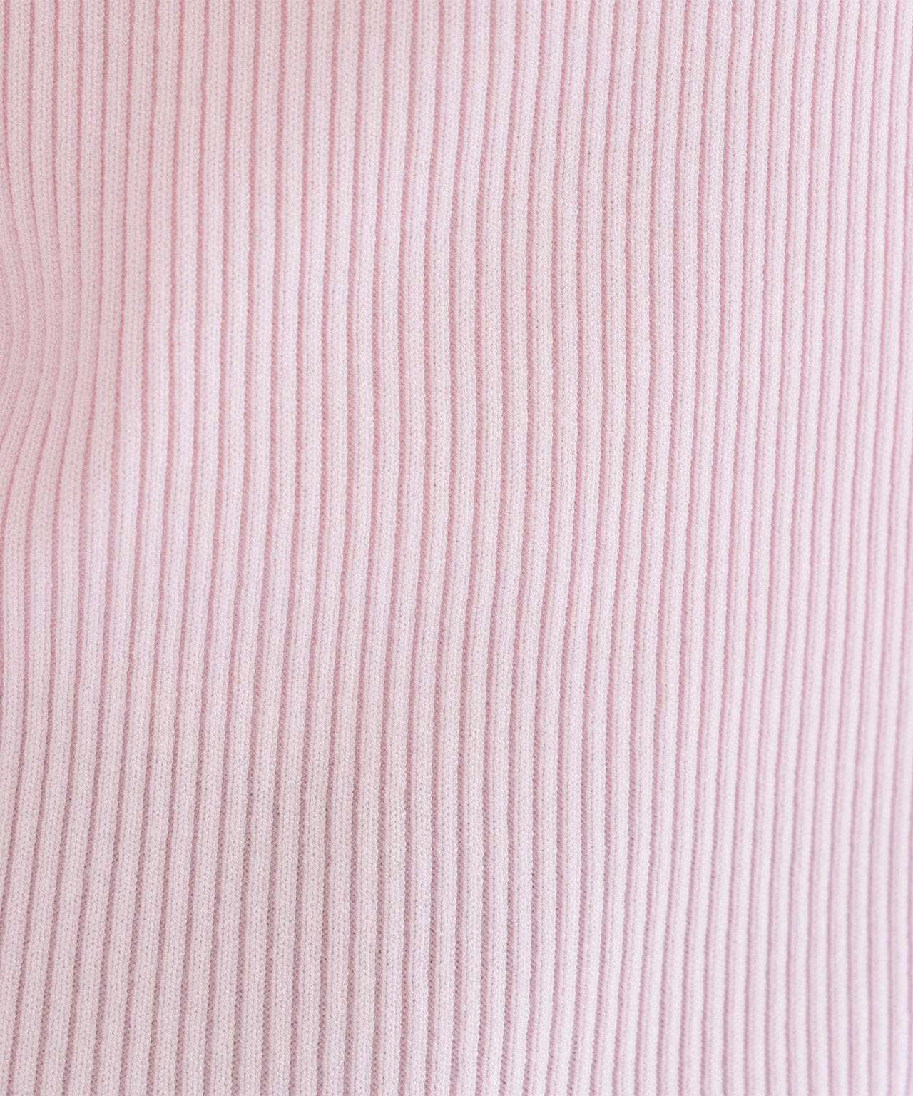 【WEB限定カラー:オレンジ】襟付Vネックリブニット