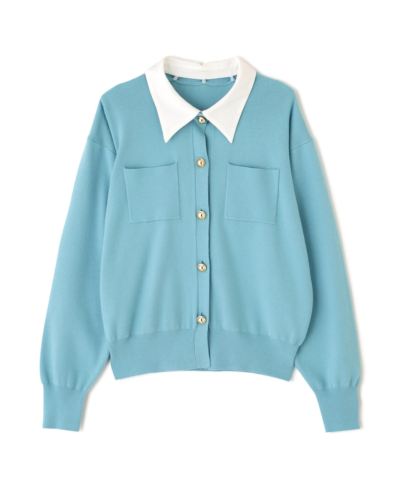 【一部店舗・mix.tokyo 限定カラー:ピンク】2wayカラーニットカーディガン