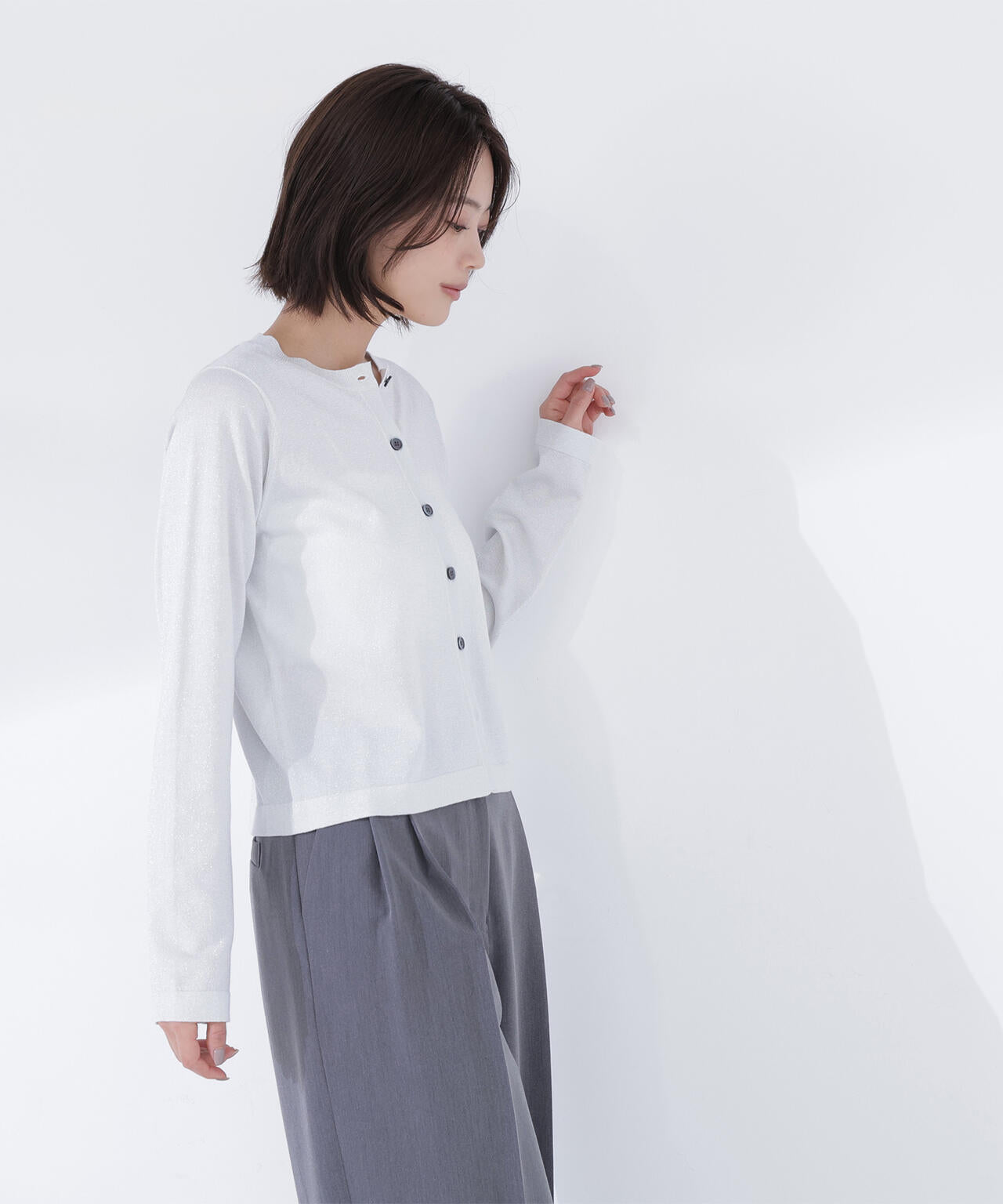 ベーシックカーディガン