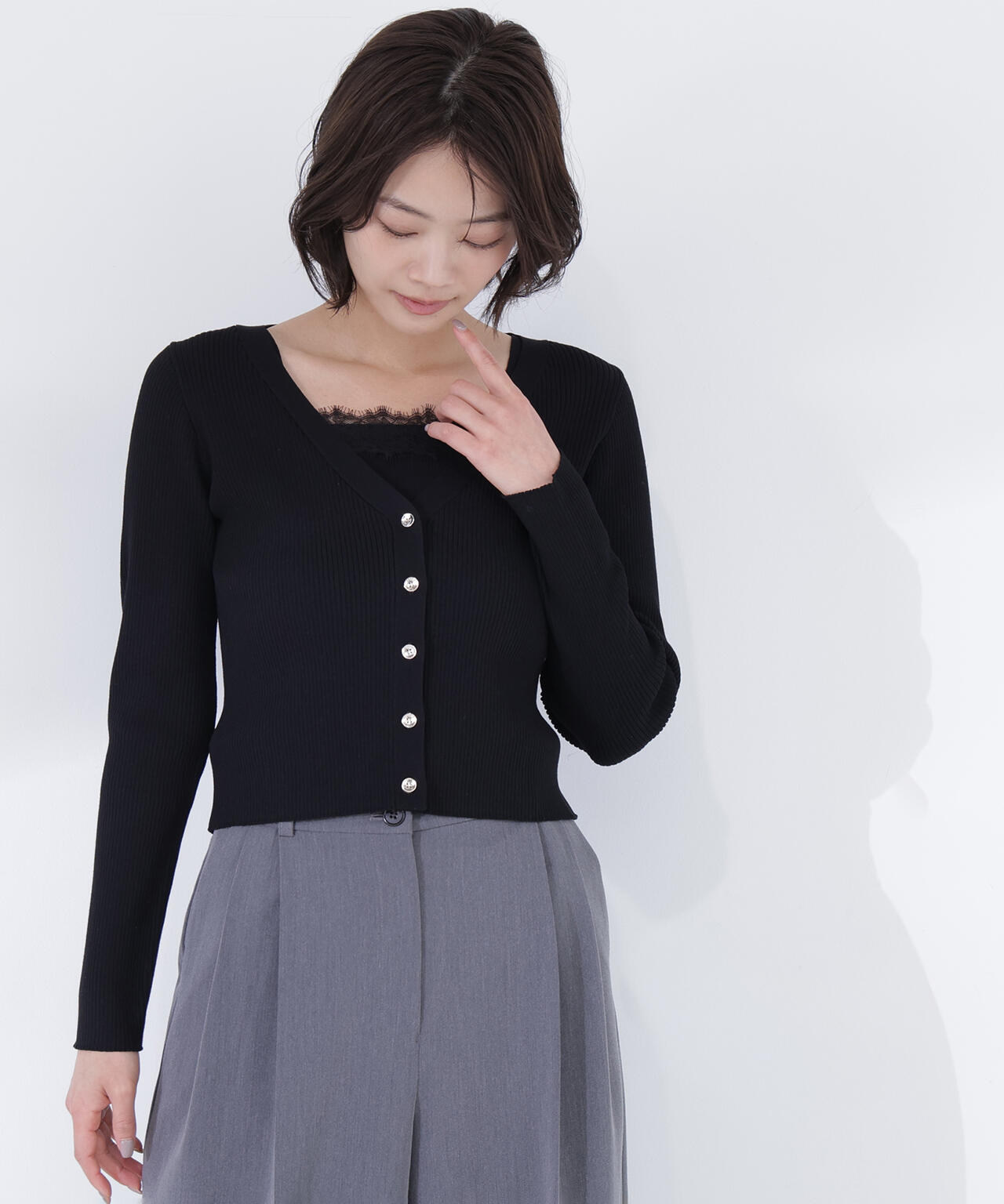 レースキャミアンサンブル