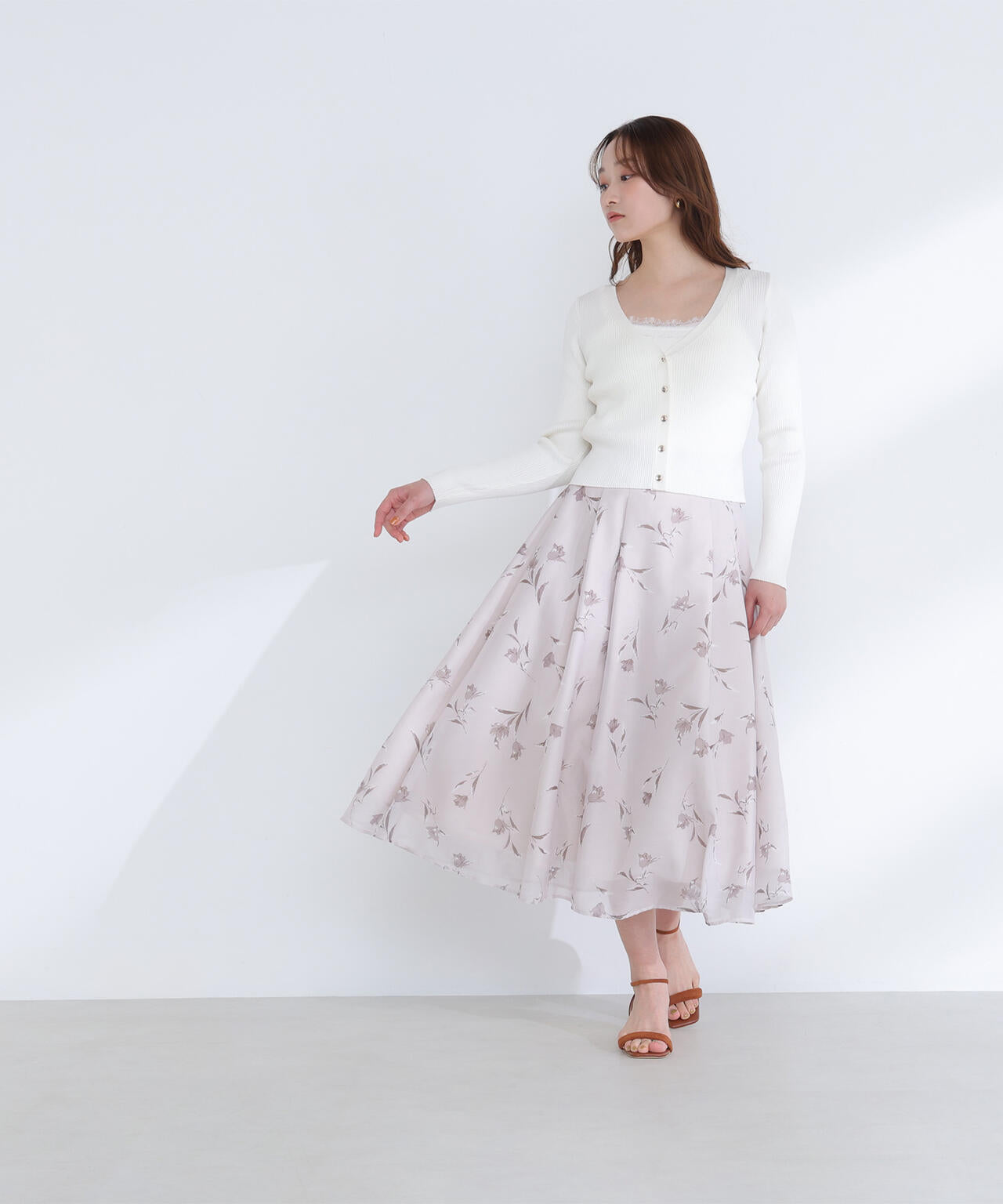 レースキャミアンサンブル