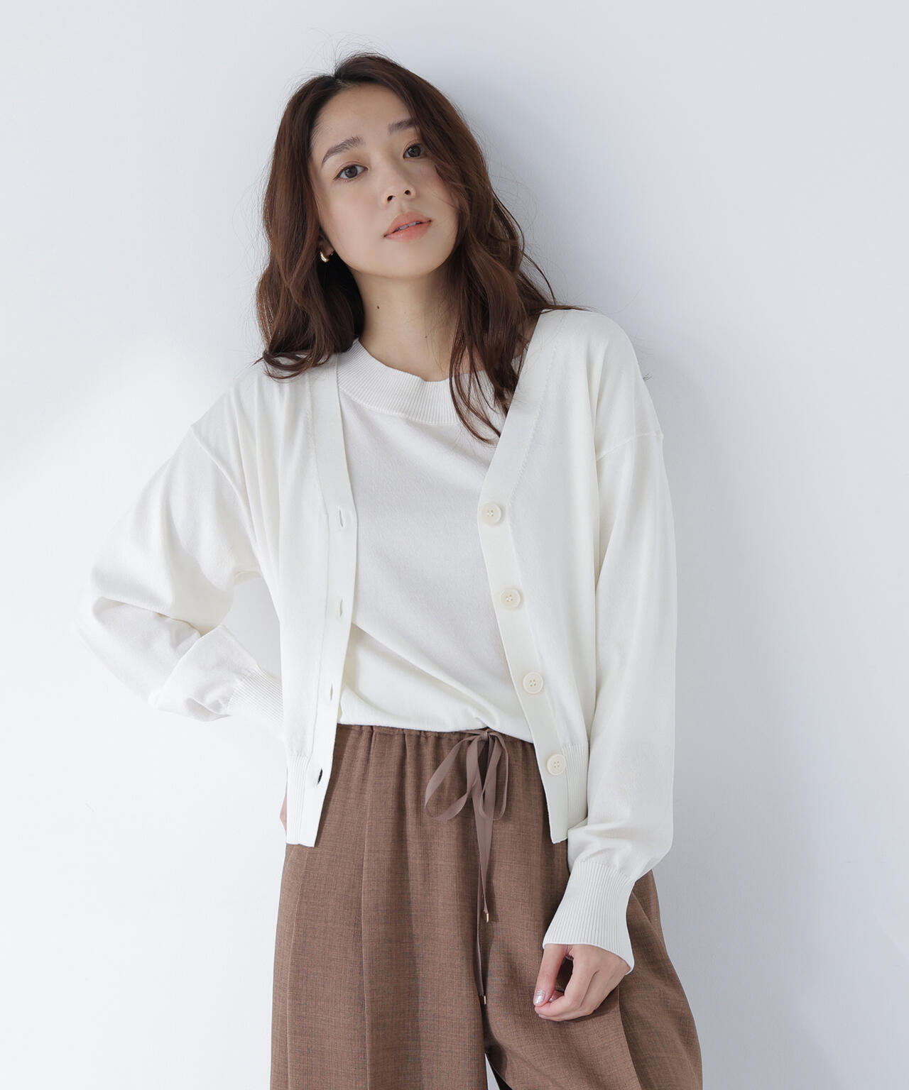 165.5cm 着用サイズ:FR
