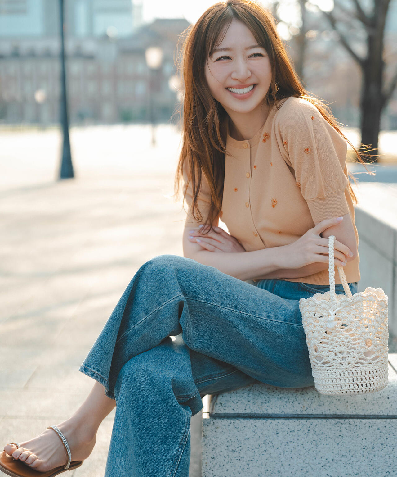 167cm 着用サイズ:FR