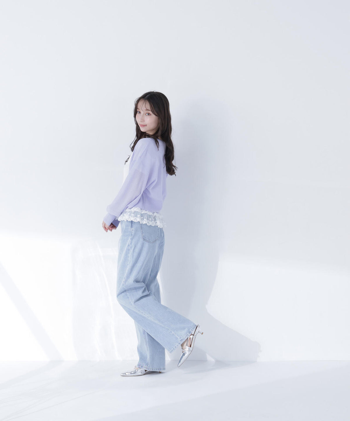 <ちょうど、いい服>さらりと、涼しげ麻混カーディガン