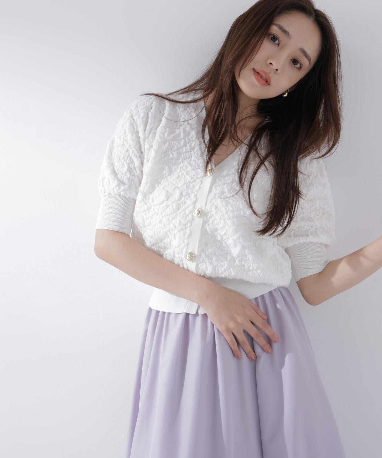 165.5cm 着用サイズ:FR