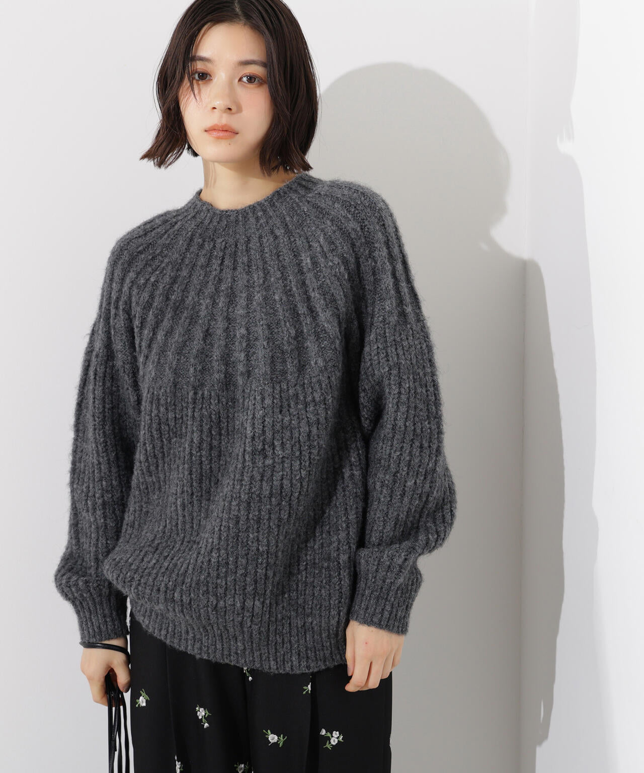 求心編みニット