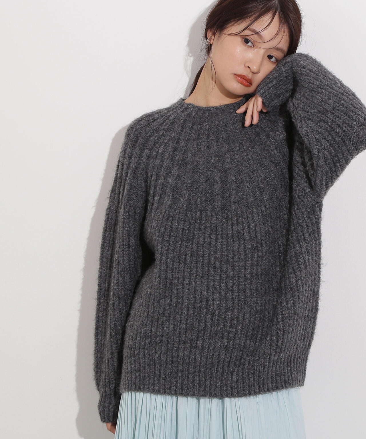 求心編みニット