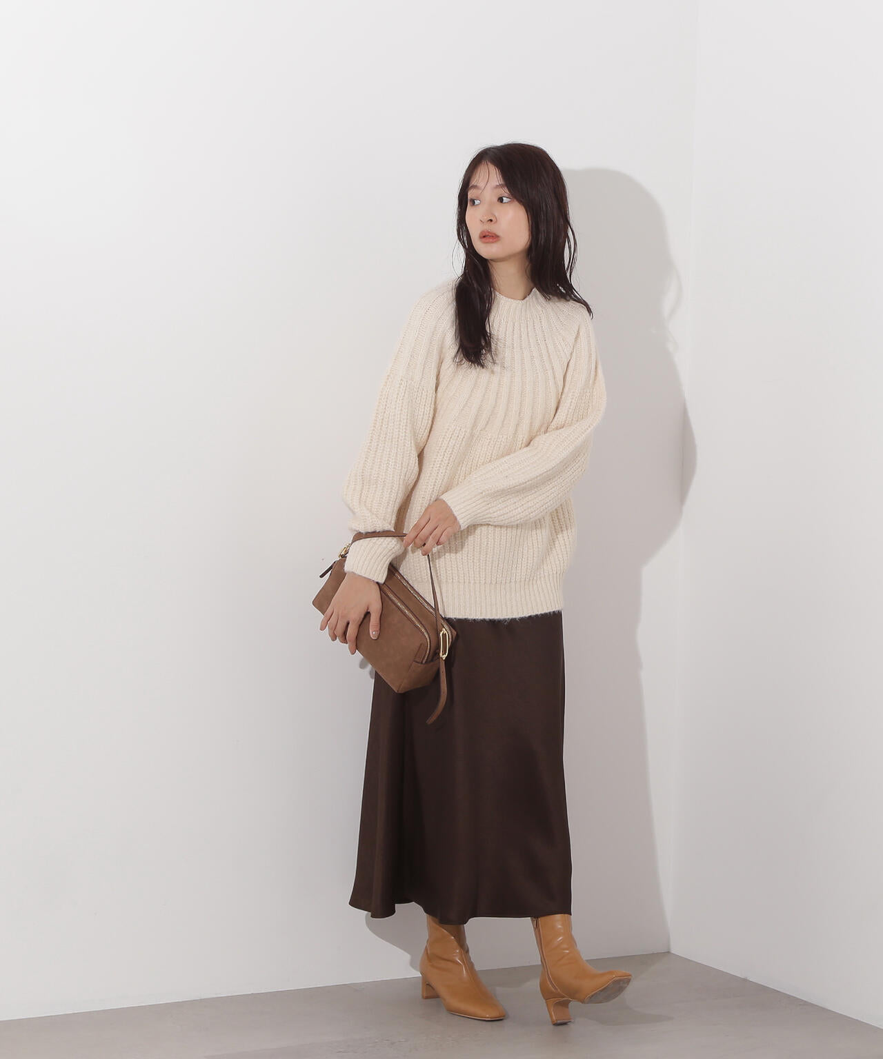 求心編みニット