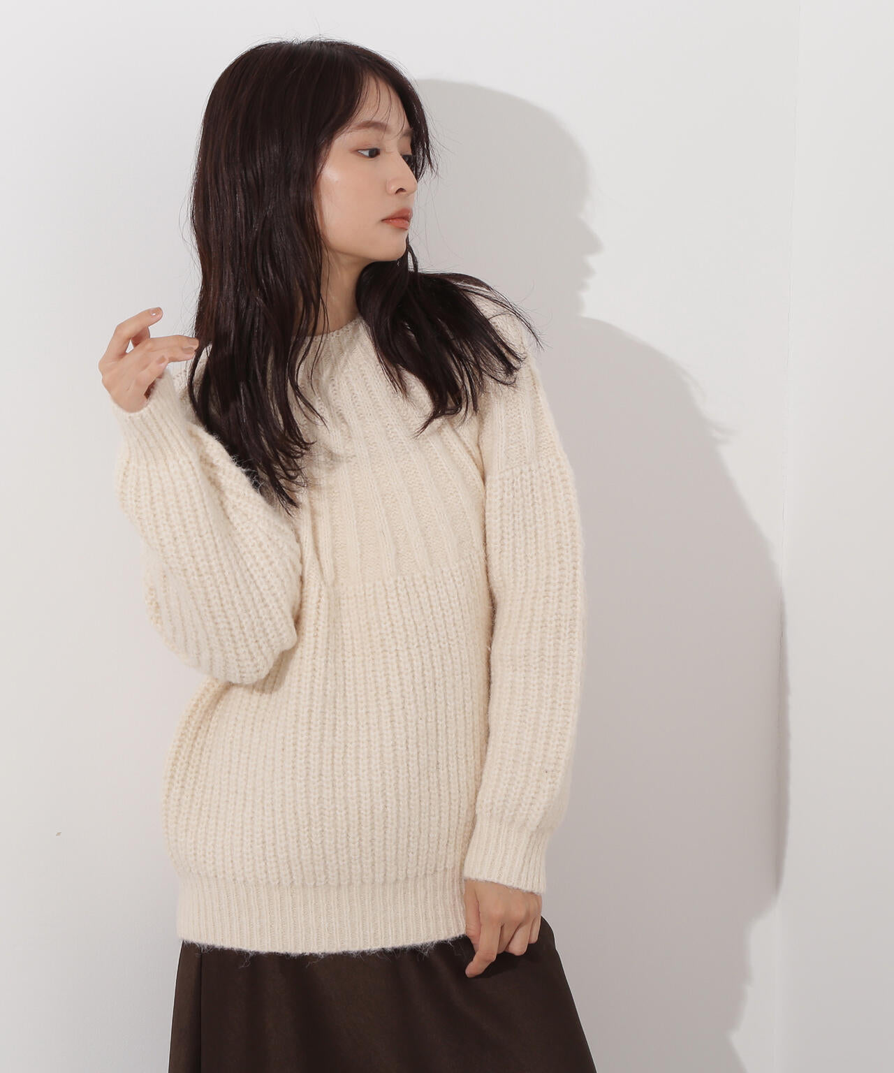 求心編みニット