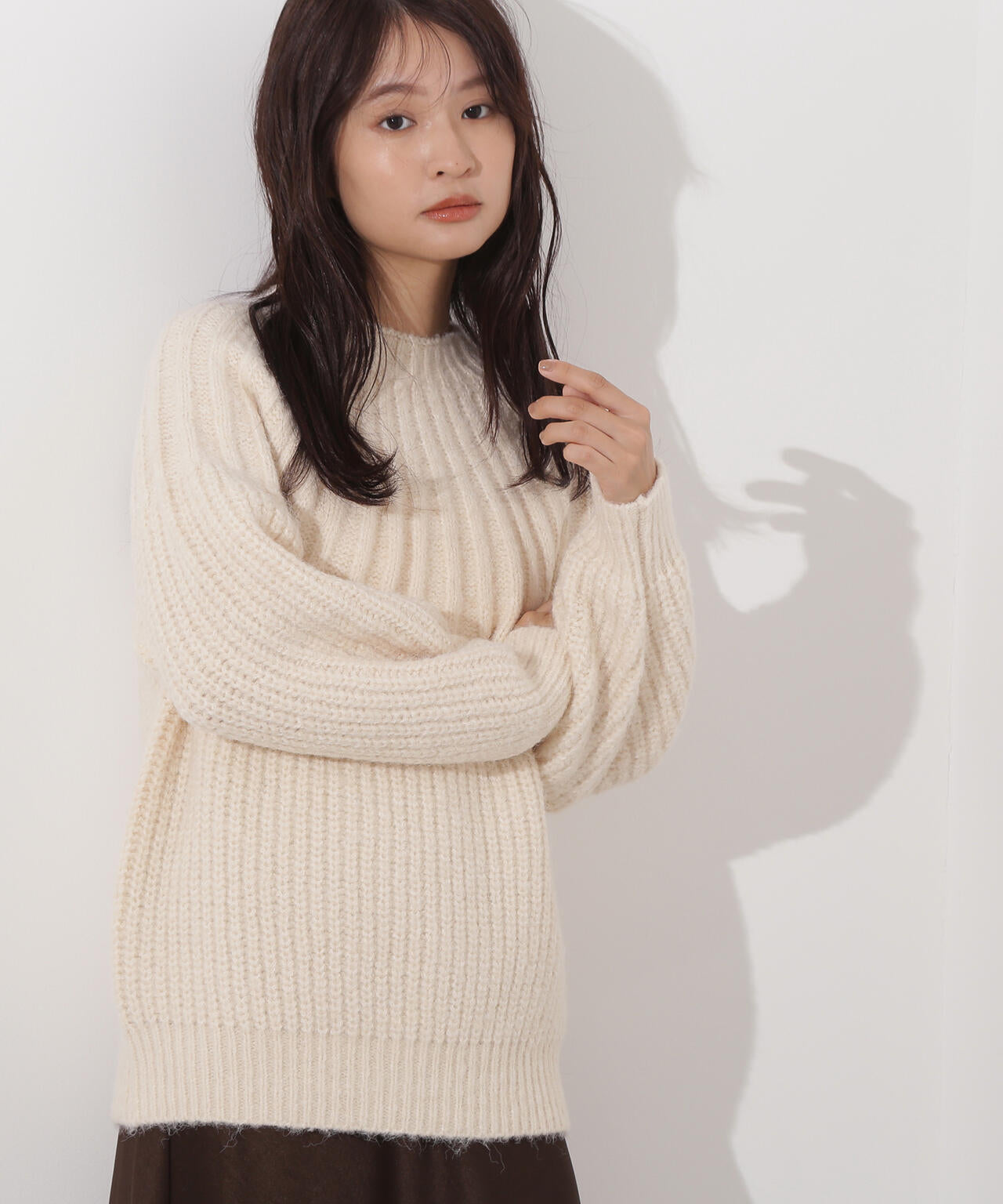 求心編みニット