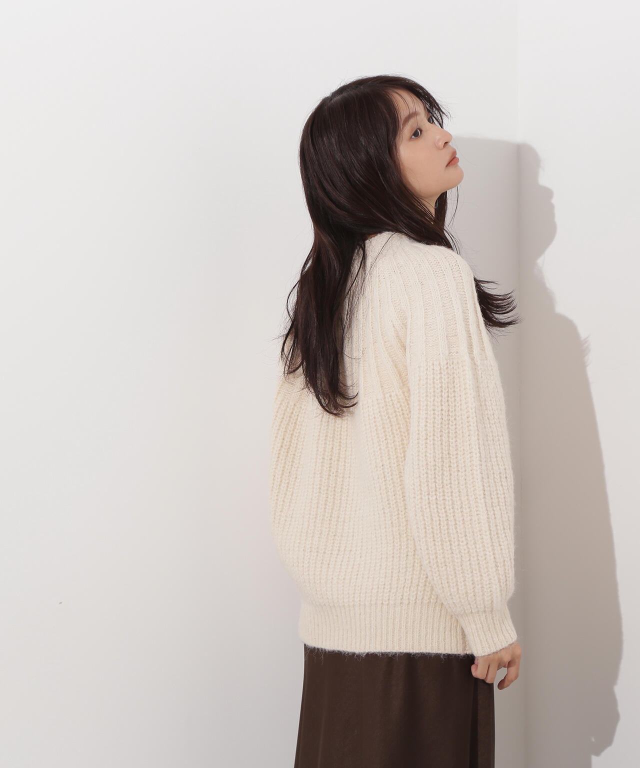 求心編みニット