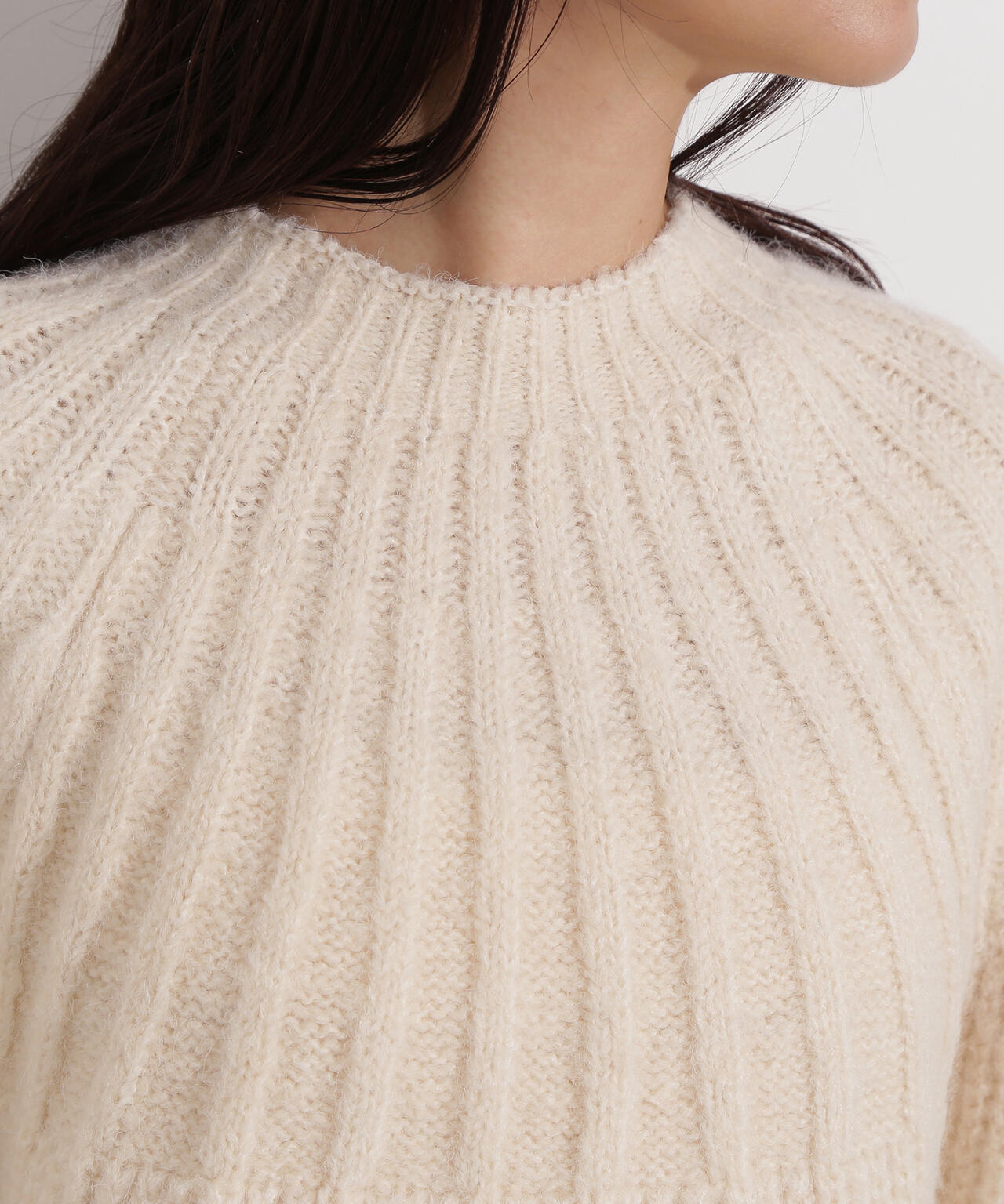 求心編みニット