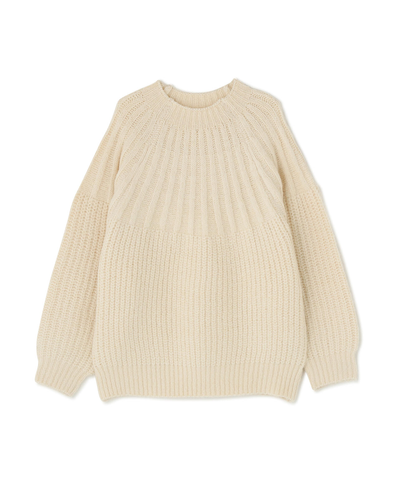 求心編みニット