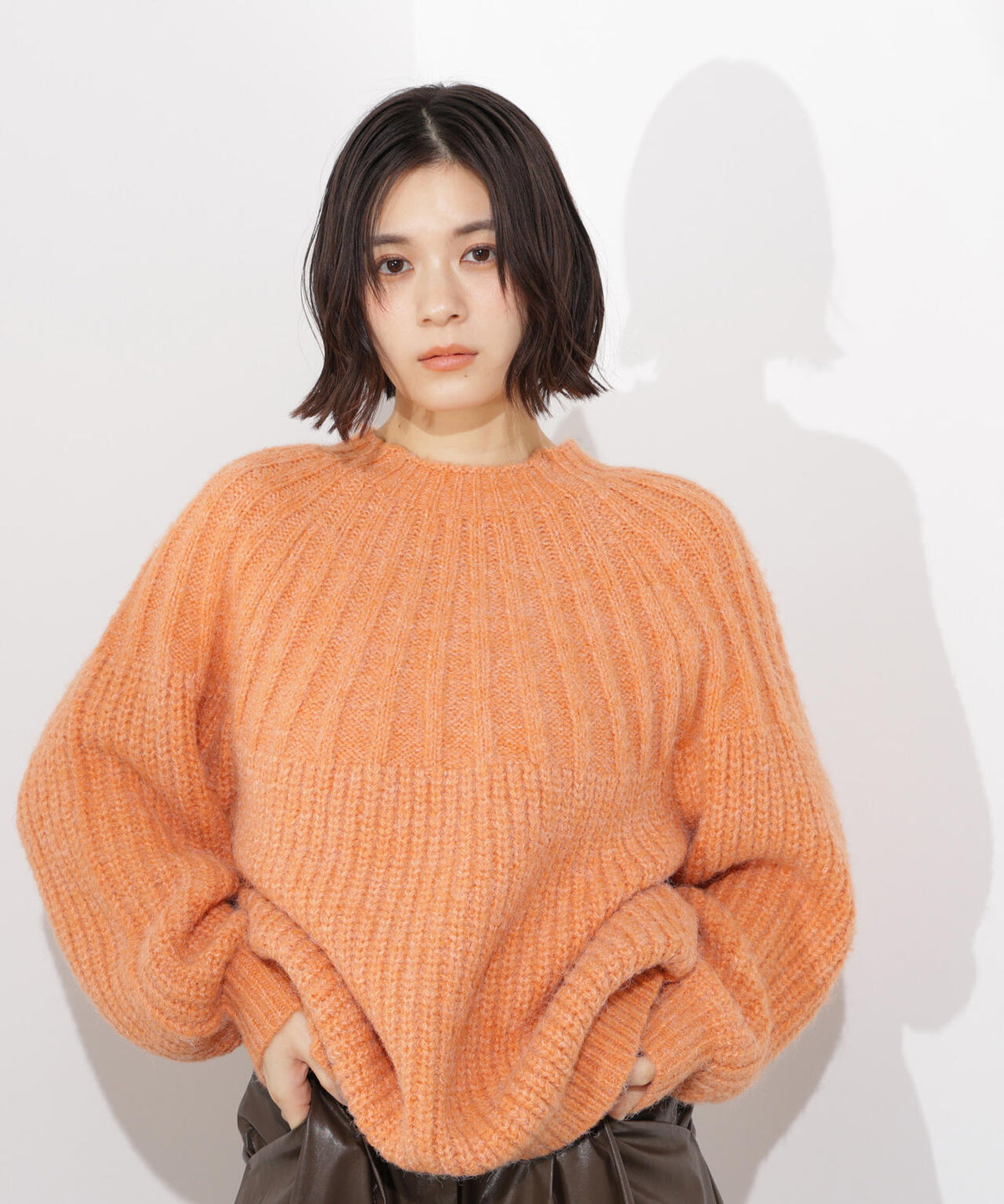 求心編みニット