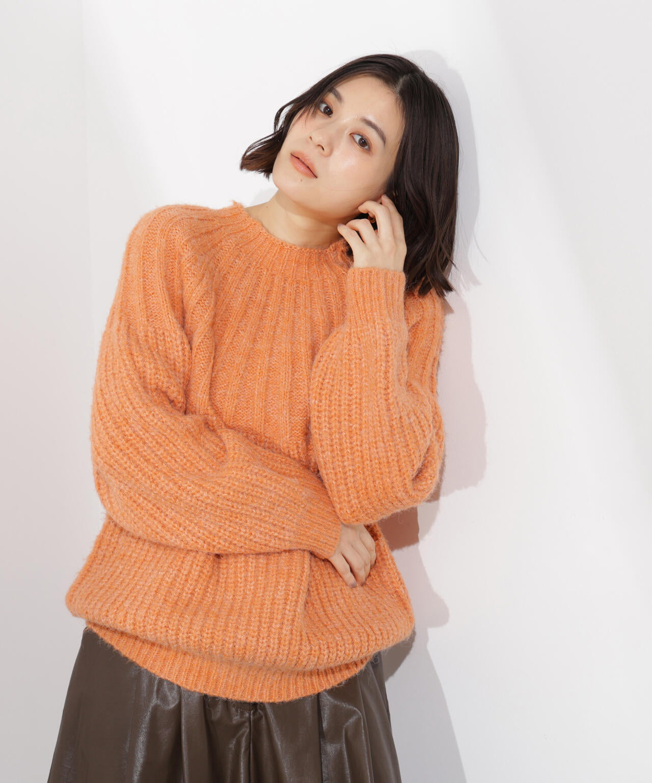 求心編みニット