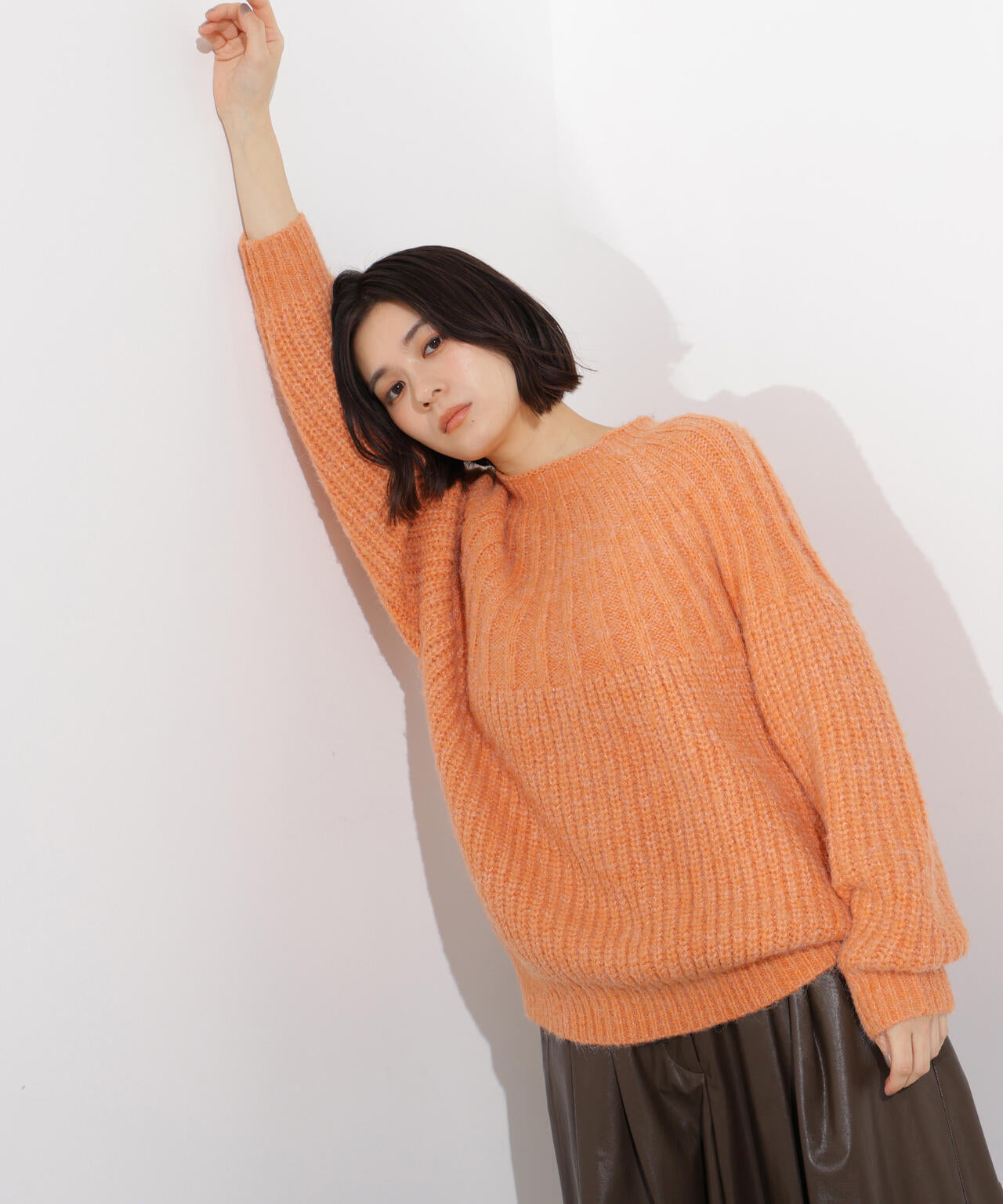 求心編みニット