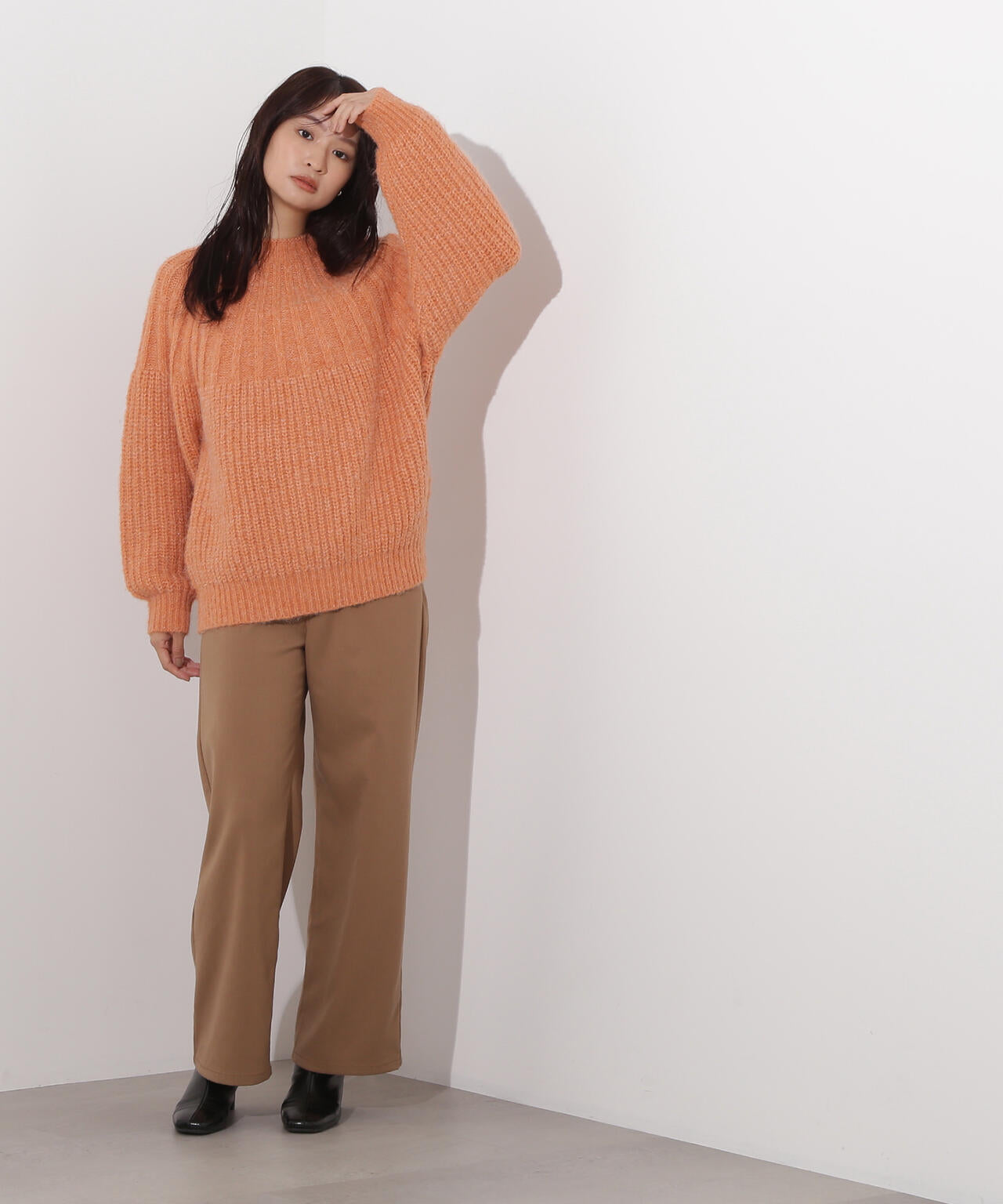 求心編みニット