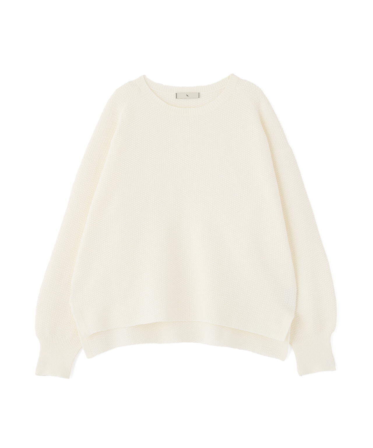 鹿の子オーバーニット