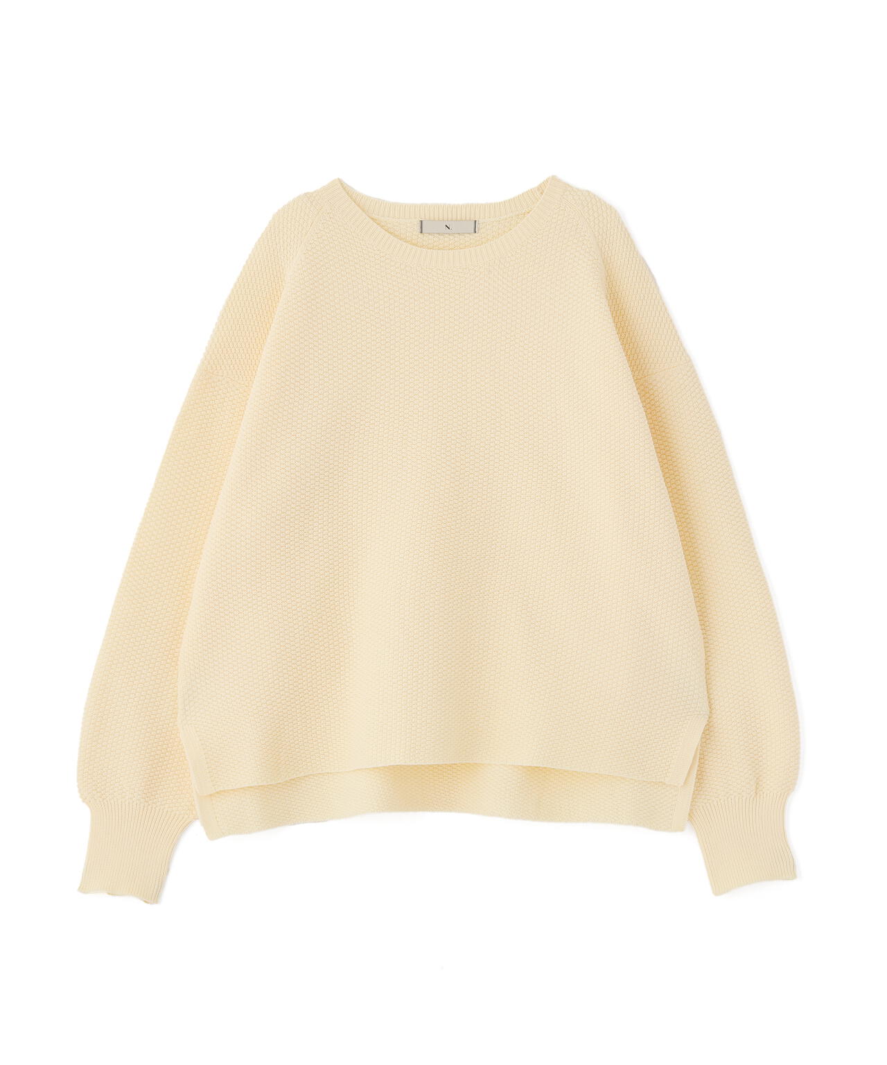 鹿の子オーバーニット