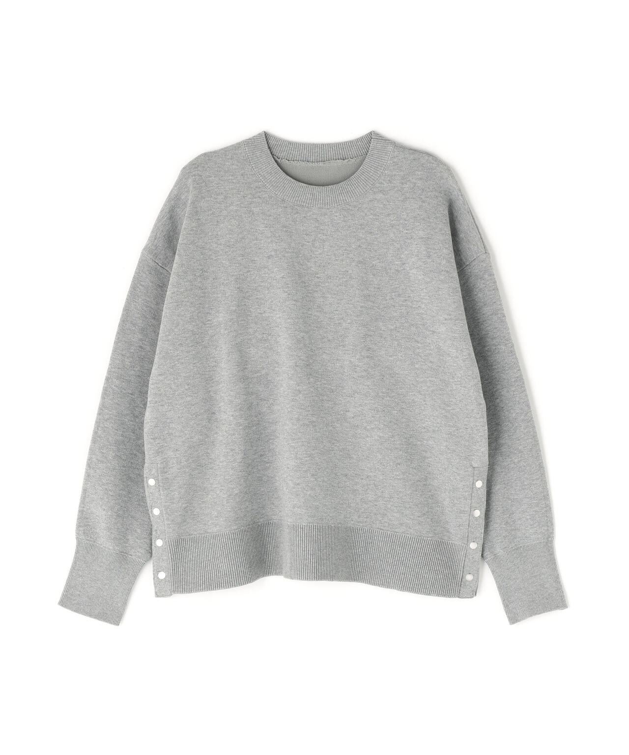 サイドスリットボクシーニット