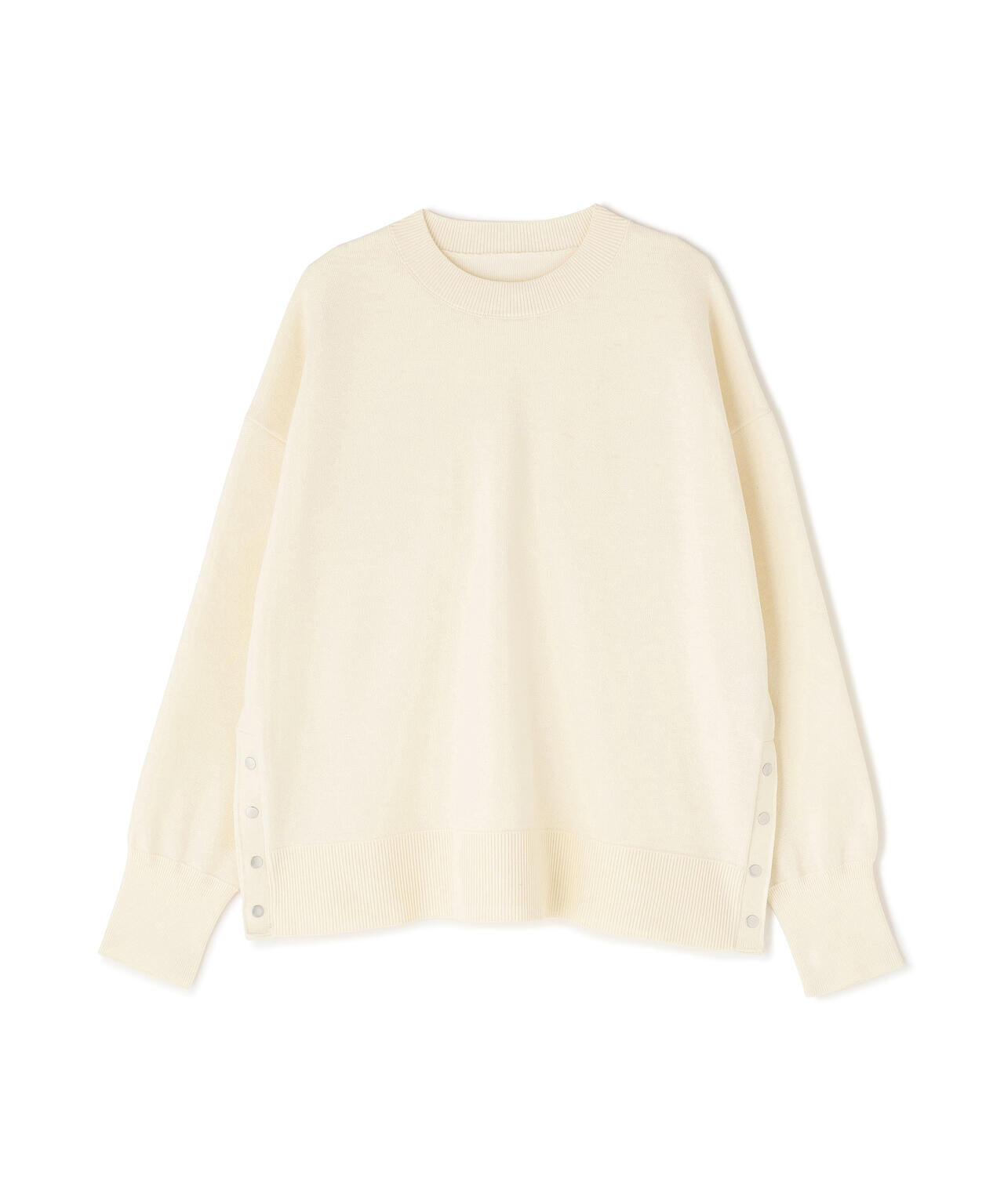 サイドスリットボクシーニット